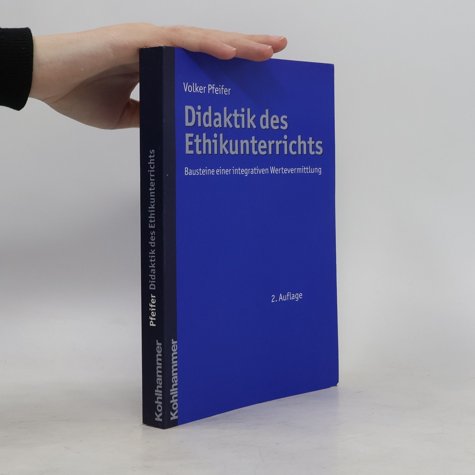 Volker Pfeifer Didaktik des Ethikunterrichts