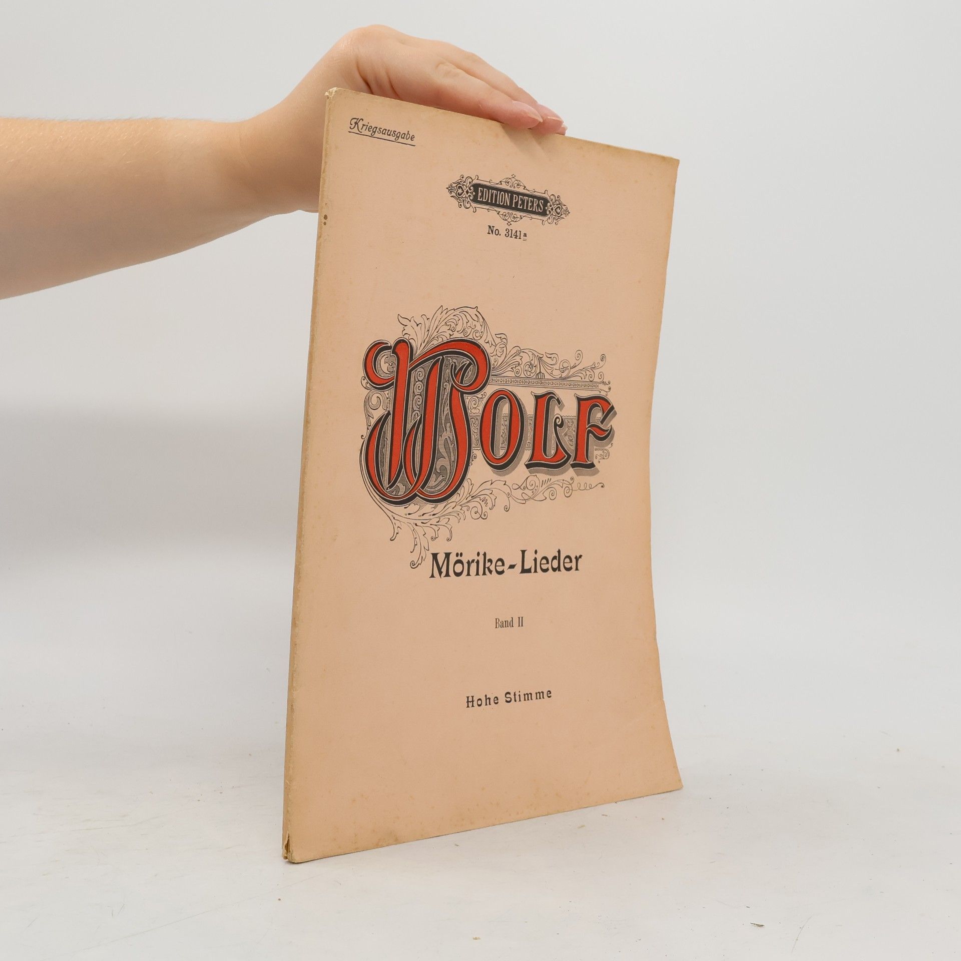 Hugo Wolf Mörike-Lieder II.