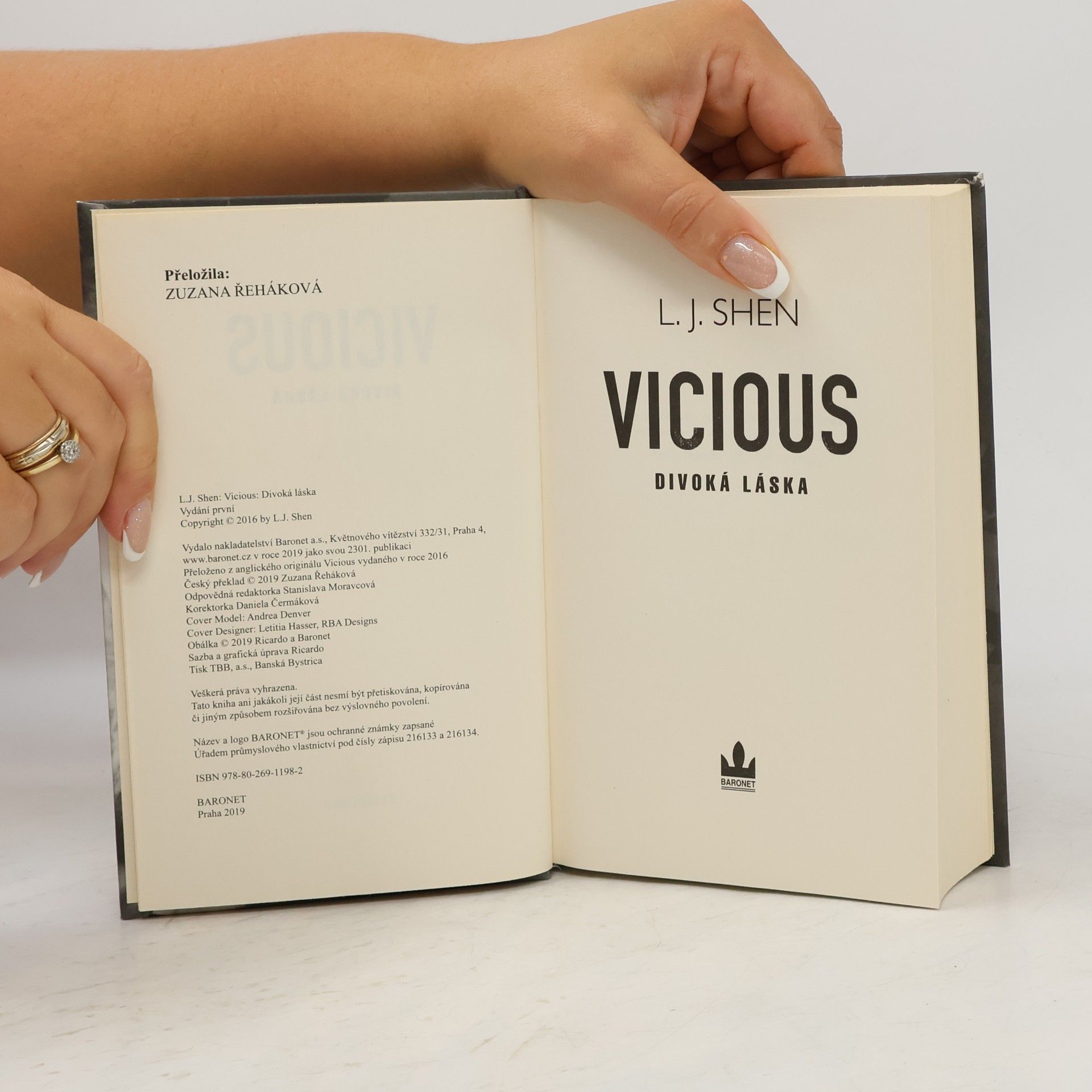 L. J.  Shen Vicious: divoká láska