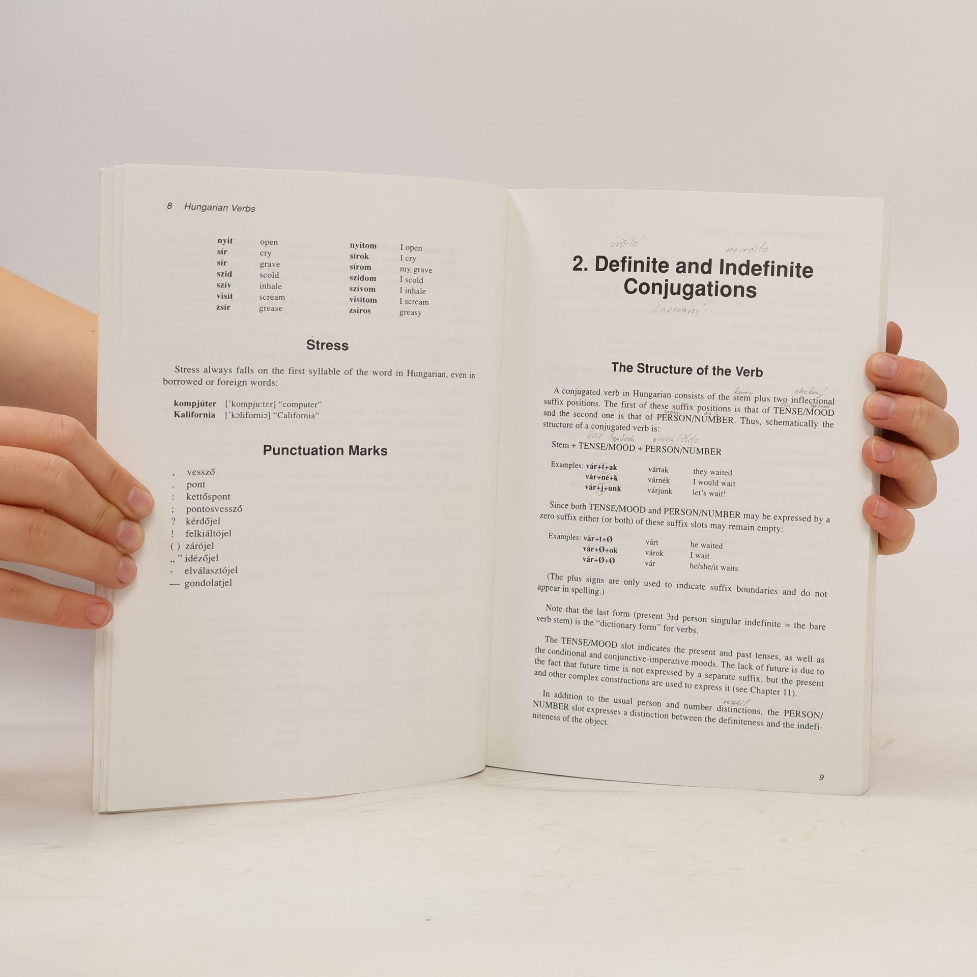Miklos Torkenczy Hungarian Verbs and Essentials of Grammar