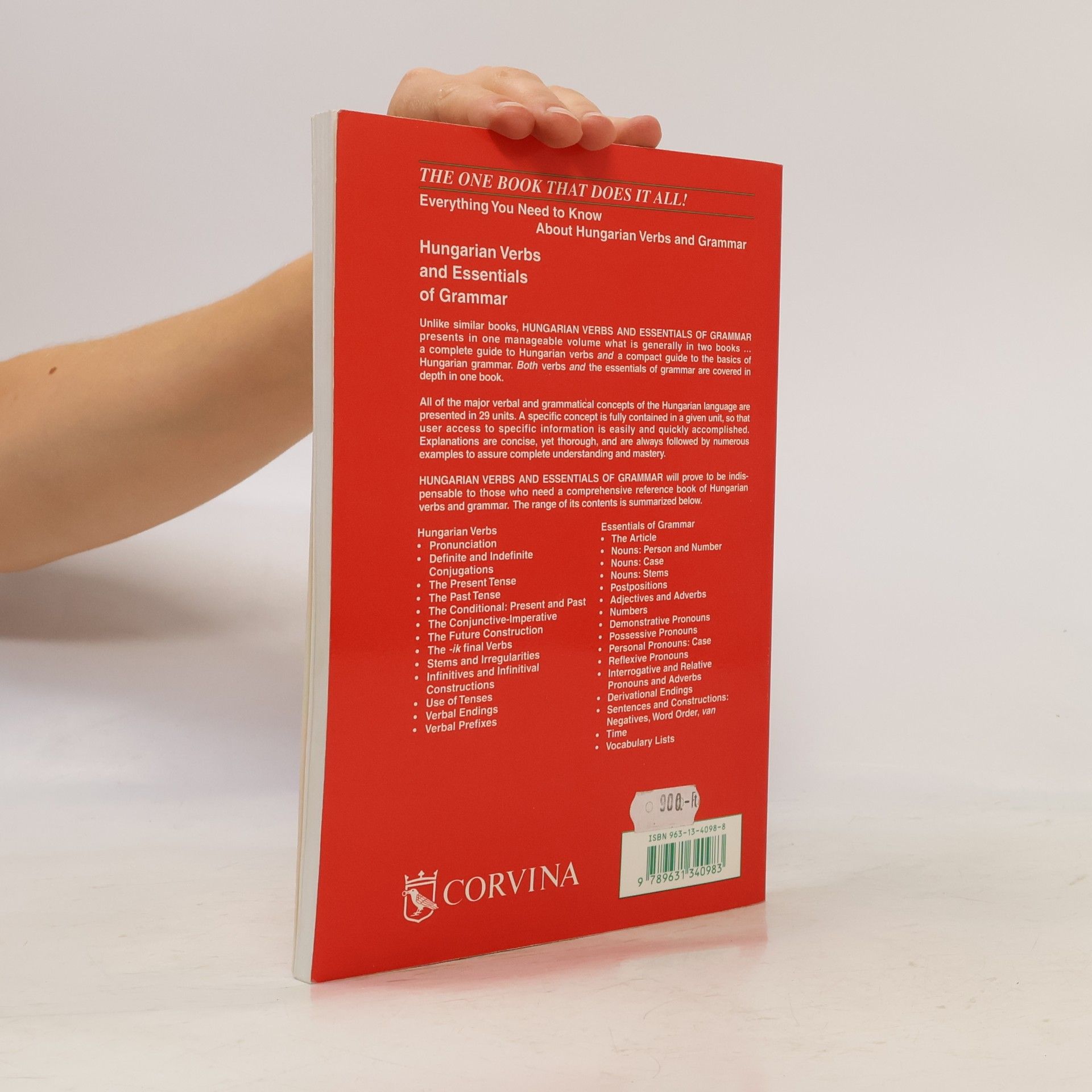 Miklos Torkenczy Hungarian Verbs and Essentials of Grammar