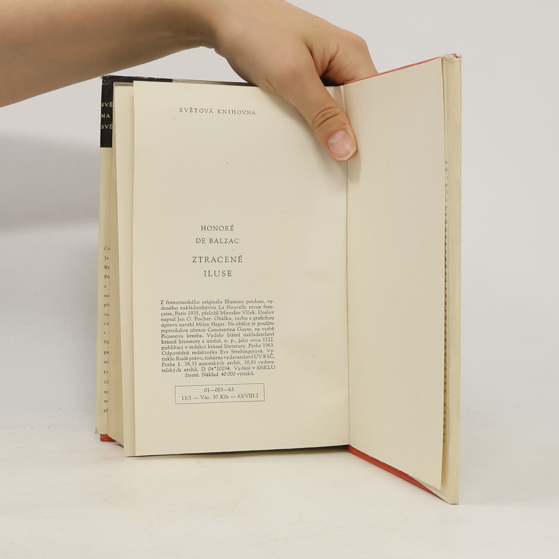 Honoré de Balzac Ztracené iluse