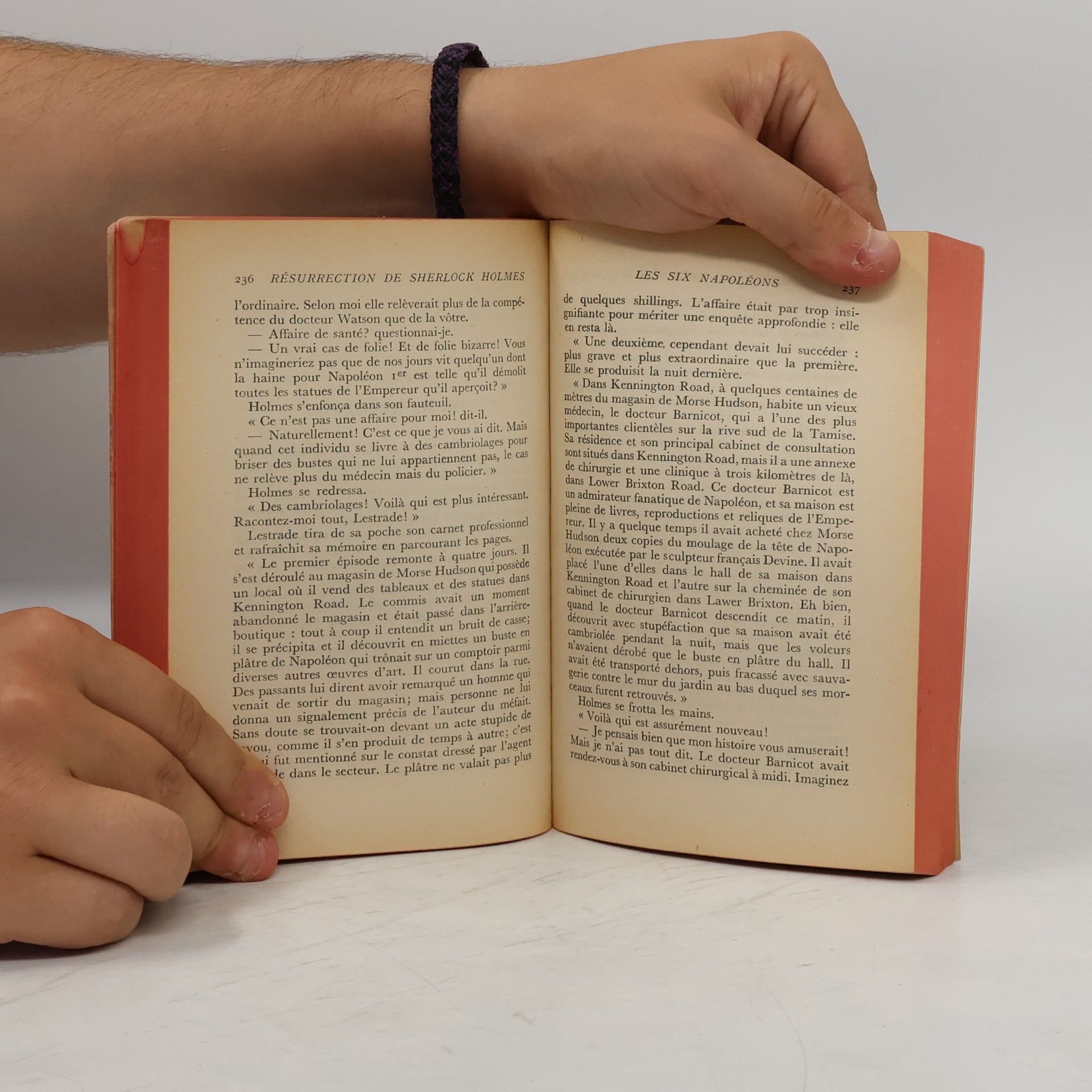 Arthur Conan Doyle Résurrection de Sherlock Holmes