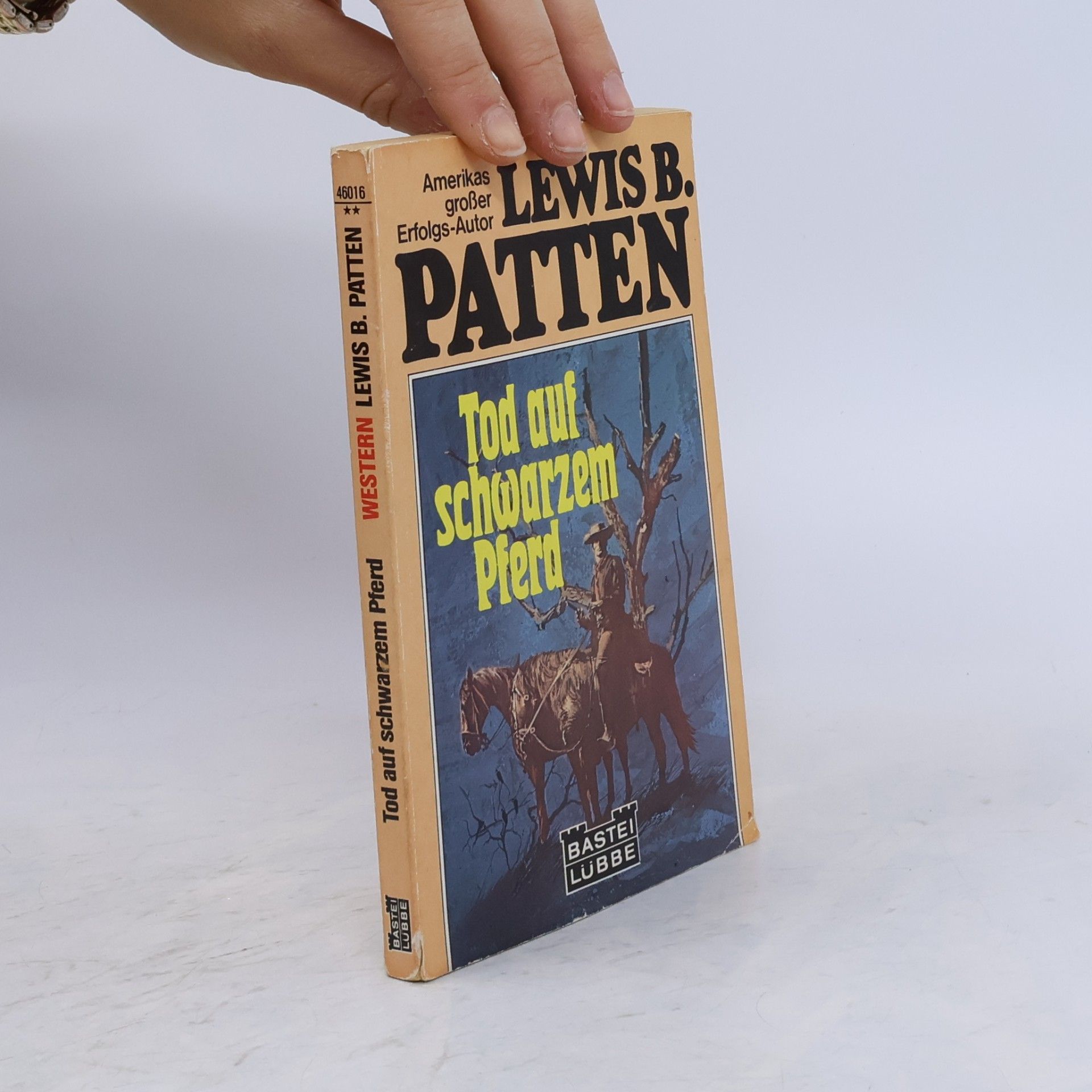 Lewis B. Patten Tod auf schwarzem Pferd