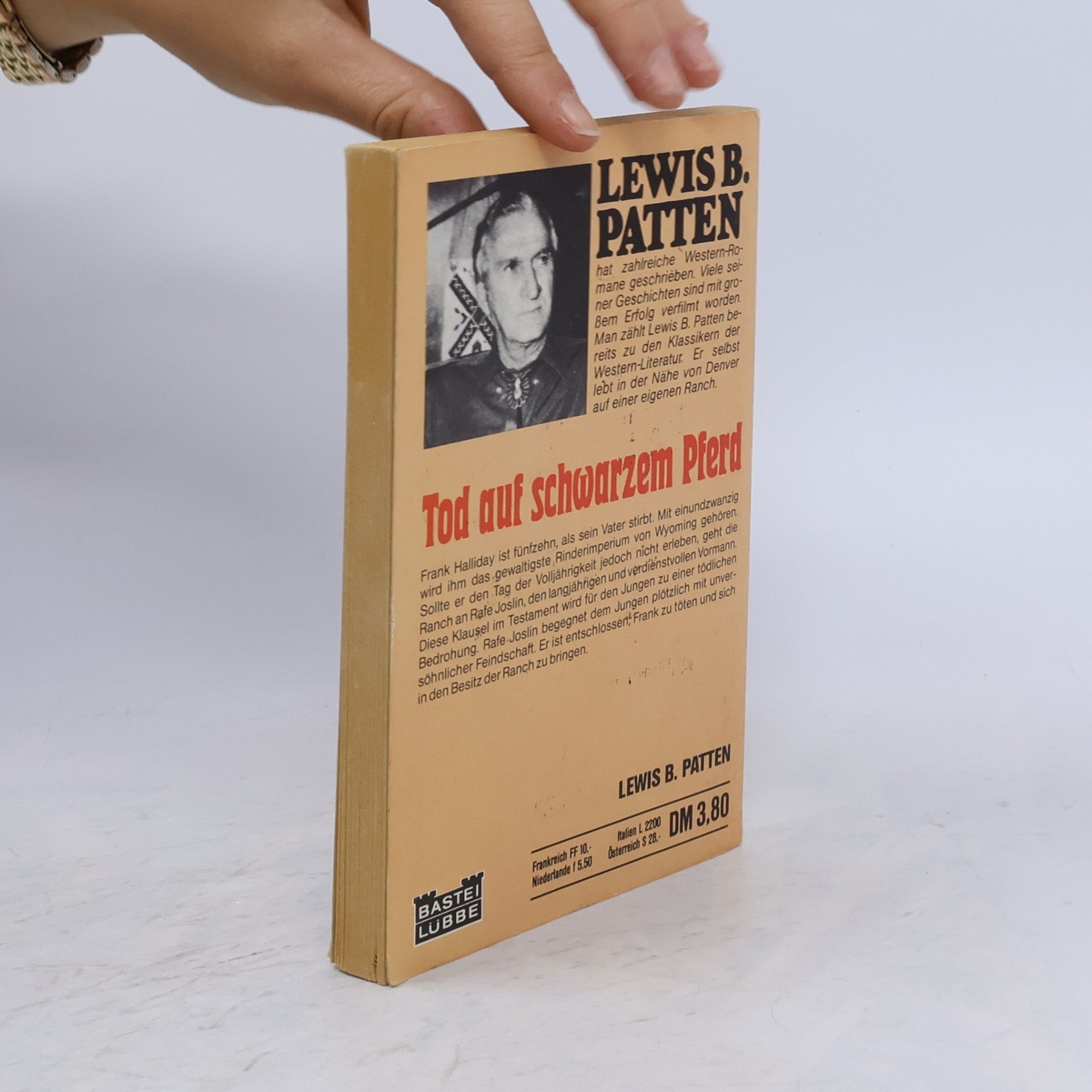 Lewis B. Patten Tod auf schwarzem Pferd