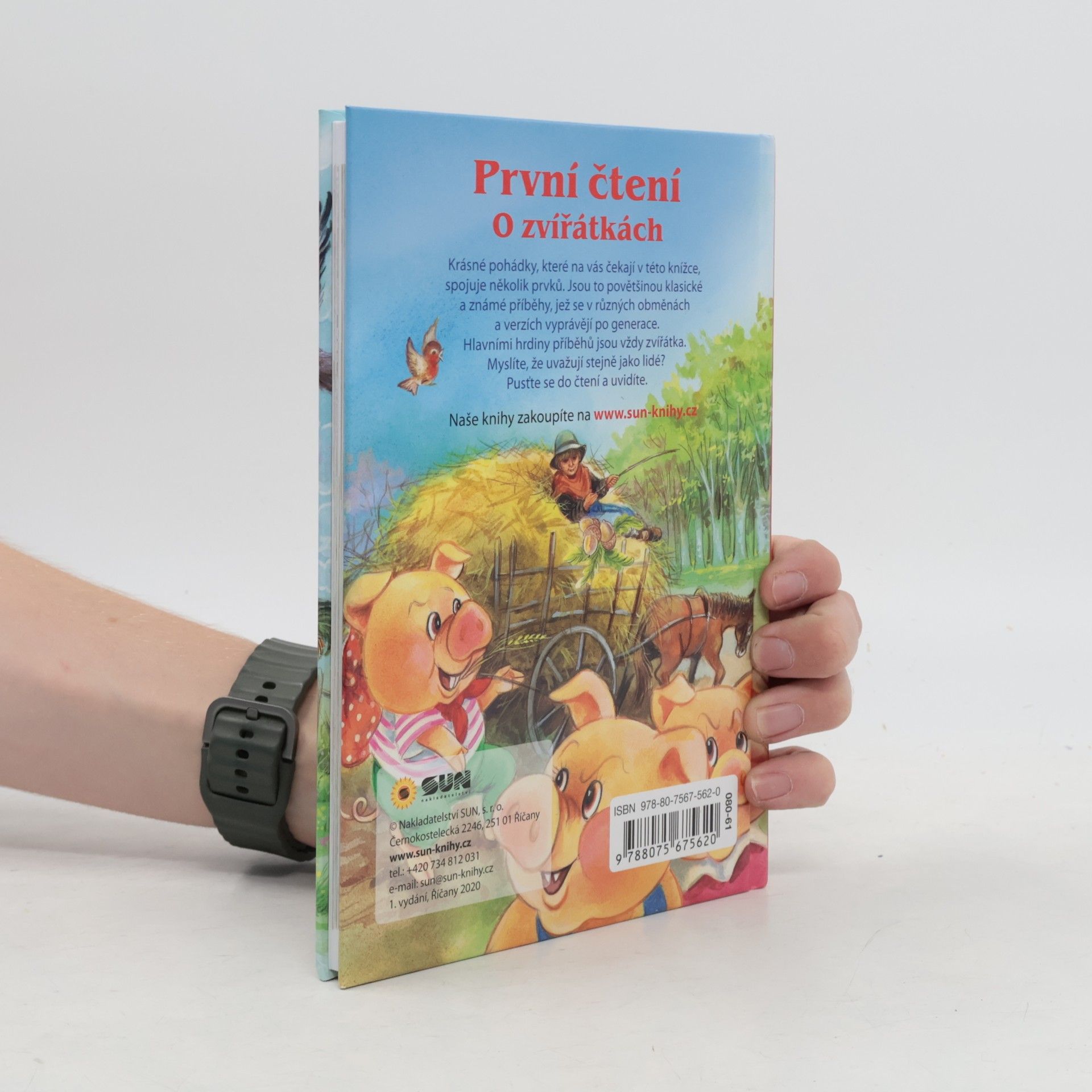 Various authors O zvířátkách. První čtení s velkými písmenky