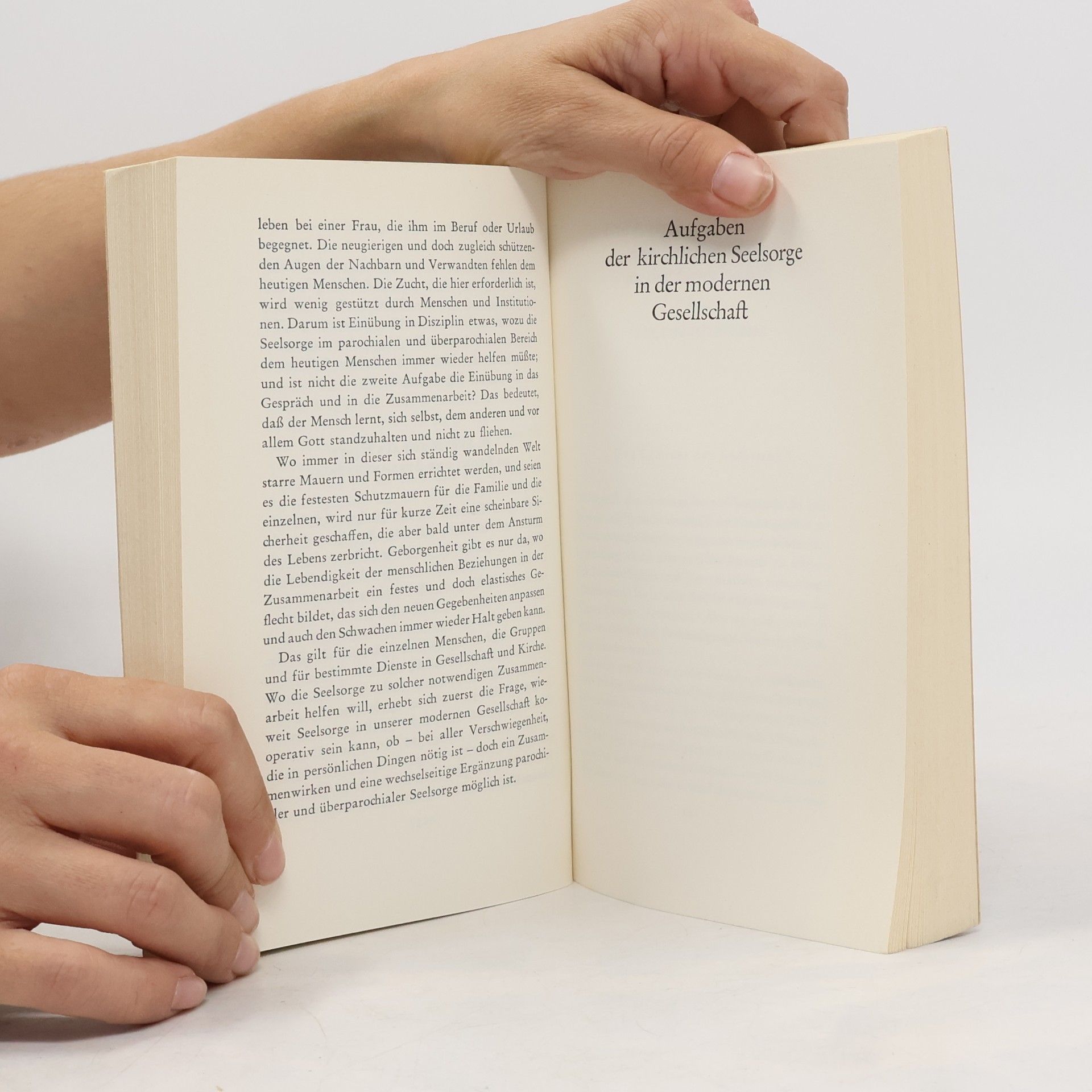 Autorenkollektiv Seelsorge in der modernen Gesellschaft