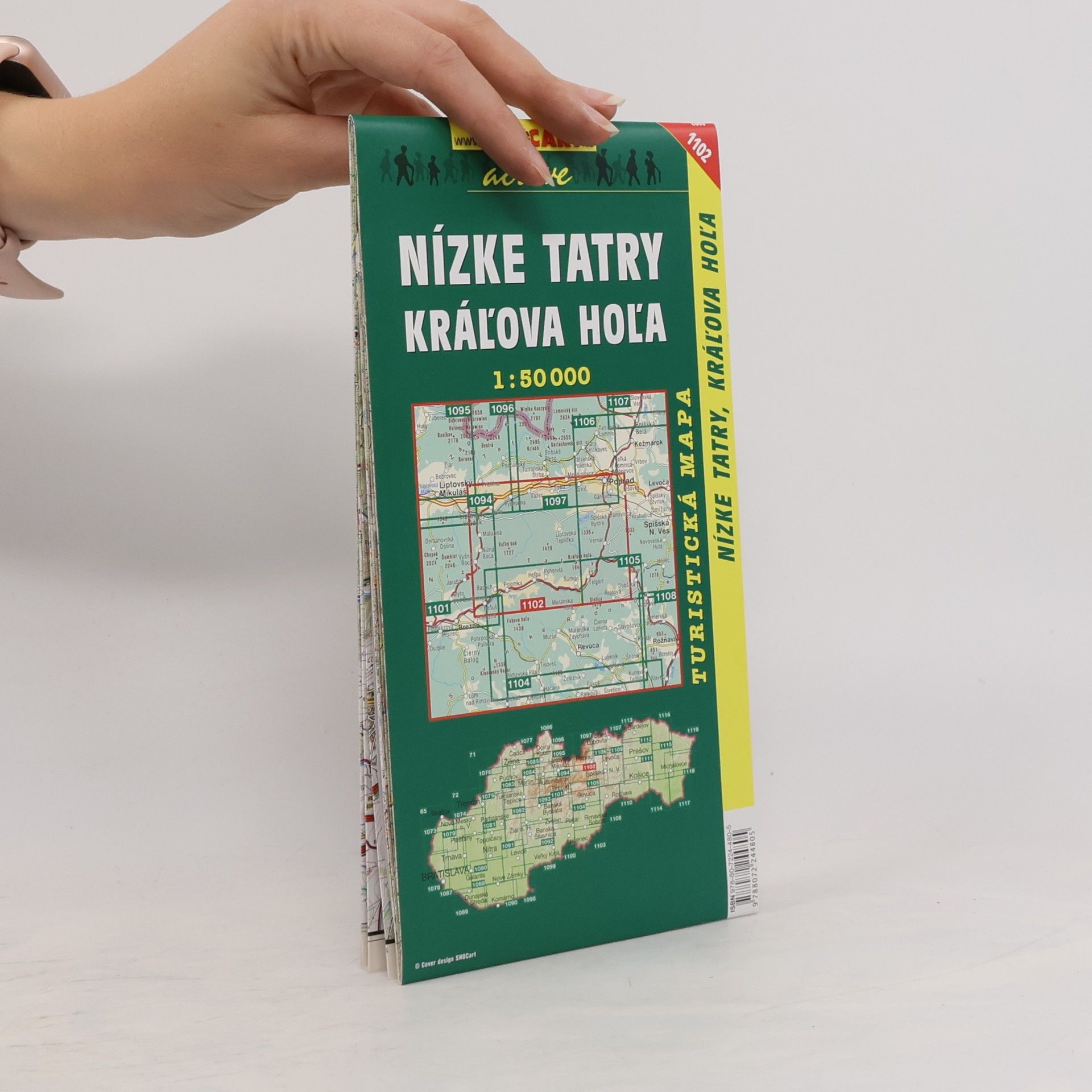 Autorenkollektiv Nízké Tatry, Kráľova hoľa : turistická mapa 1:50 000 : vyznačené cyklotrasy