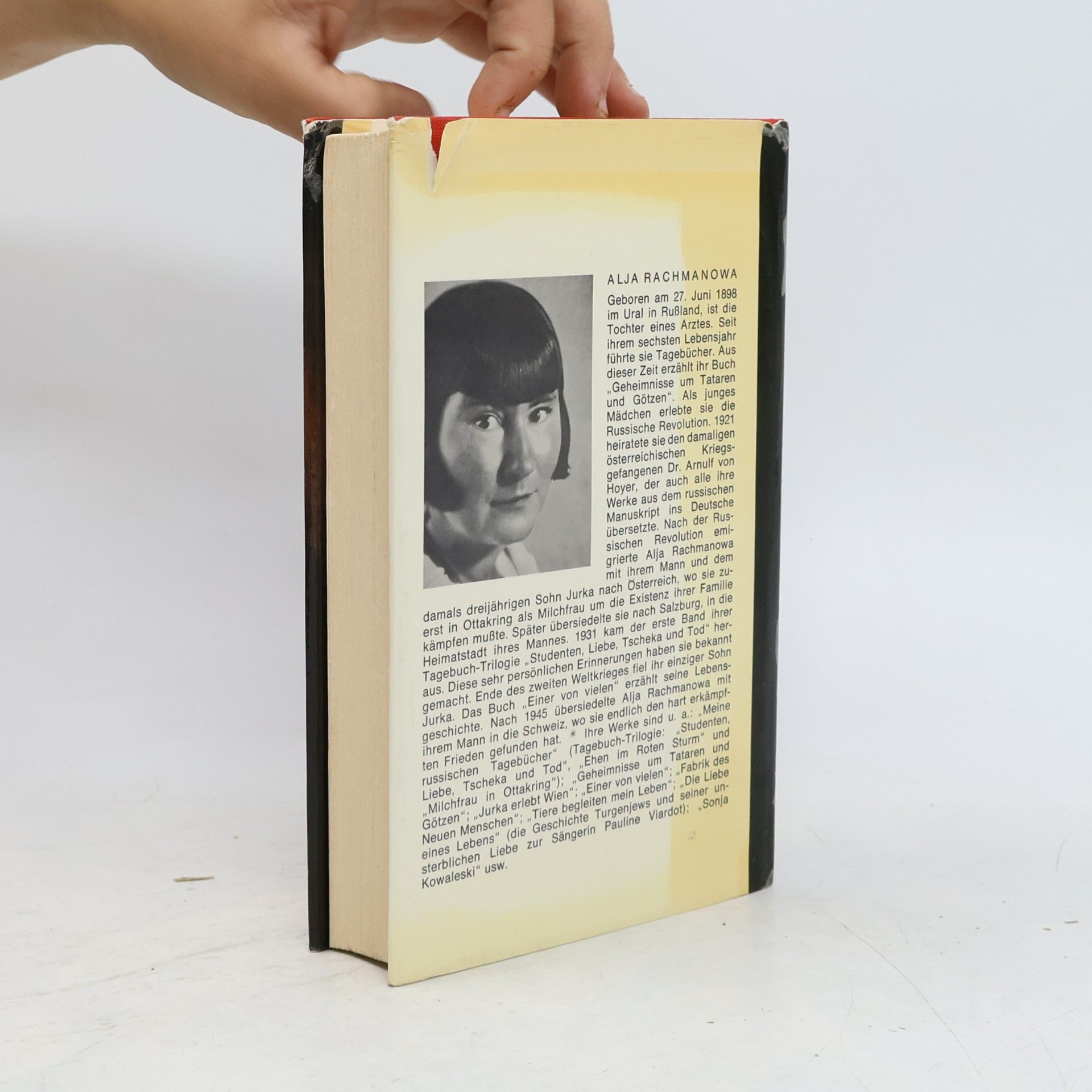 Alja Rachmanowa Studenten, Liebe, Tscheka und Tod