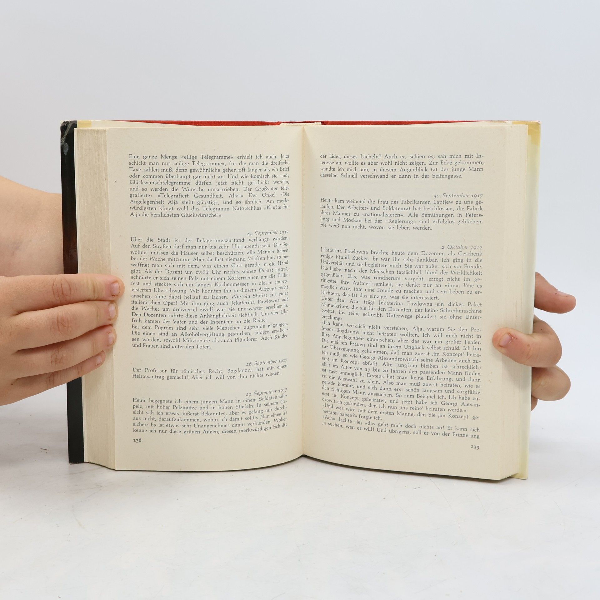 Alja Rachmanowa Studenten, Liebe, Tscheka und Tod