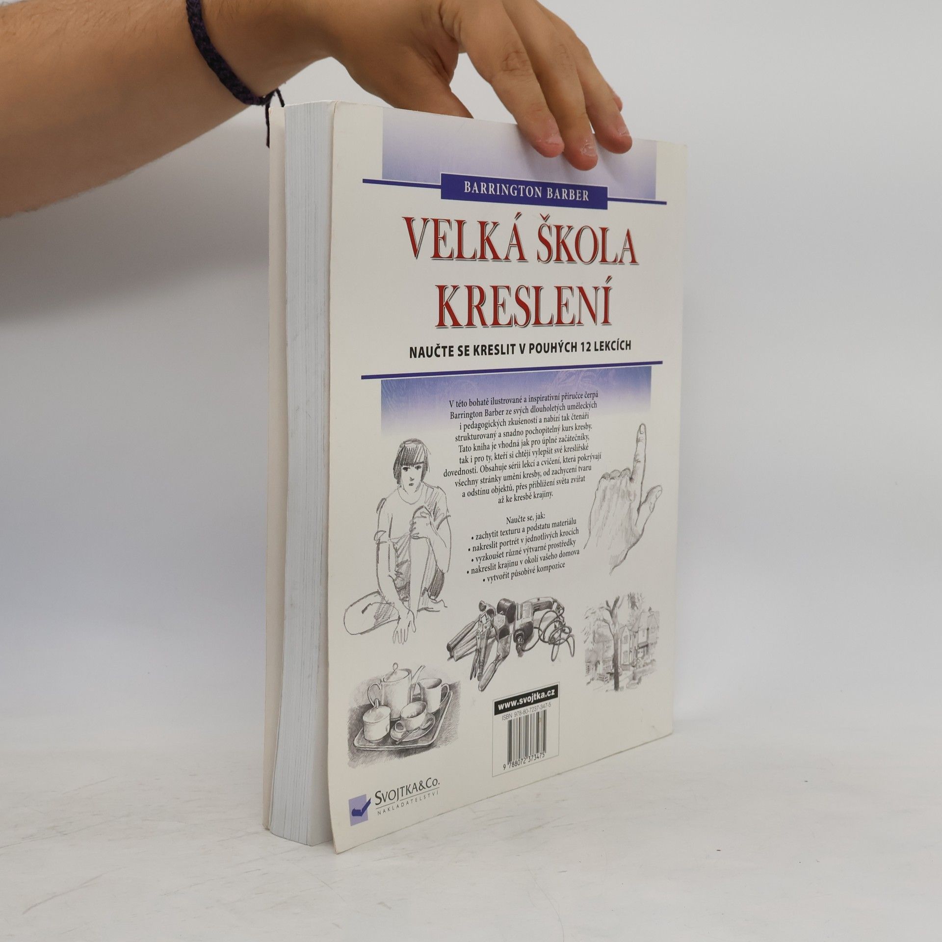 Barrington Barber Velká škola kreslení : Naučte se kreslit v pouhých 12 lekcích
