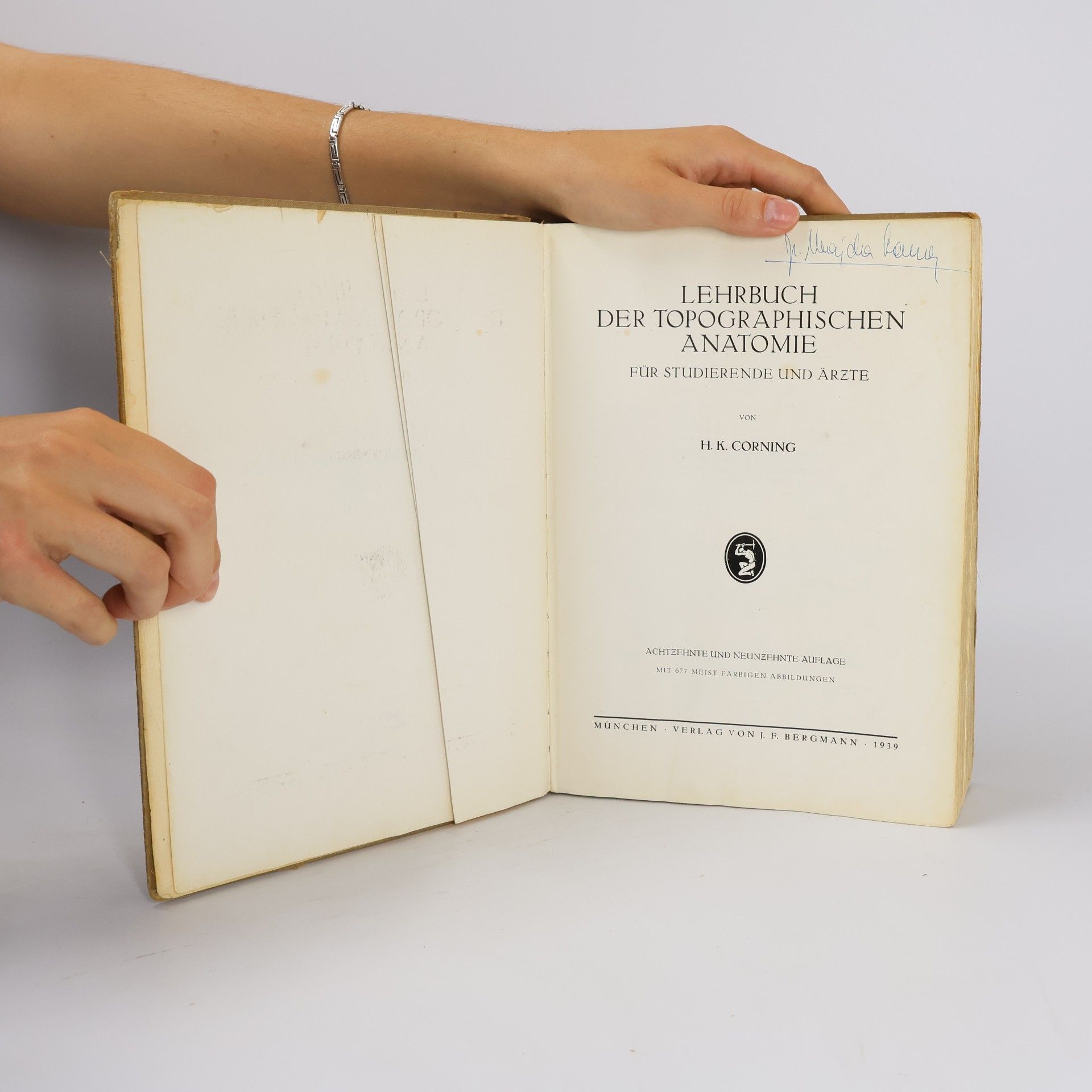 Autores varios Lehrbuch der Topographischen Anatomie