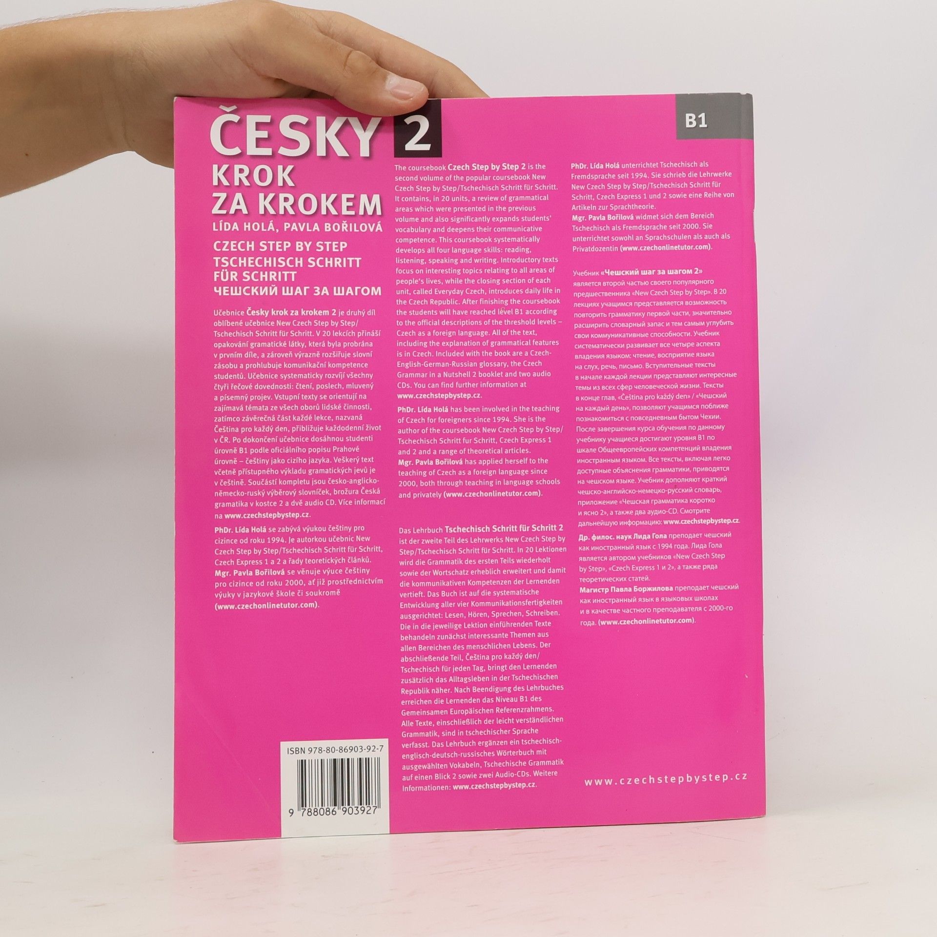 Pavla Bořilová Česky krok za krokem 2. B1 (Příloha)