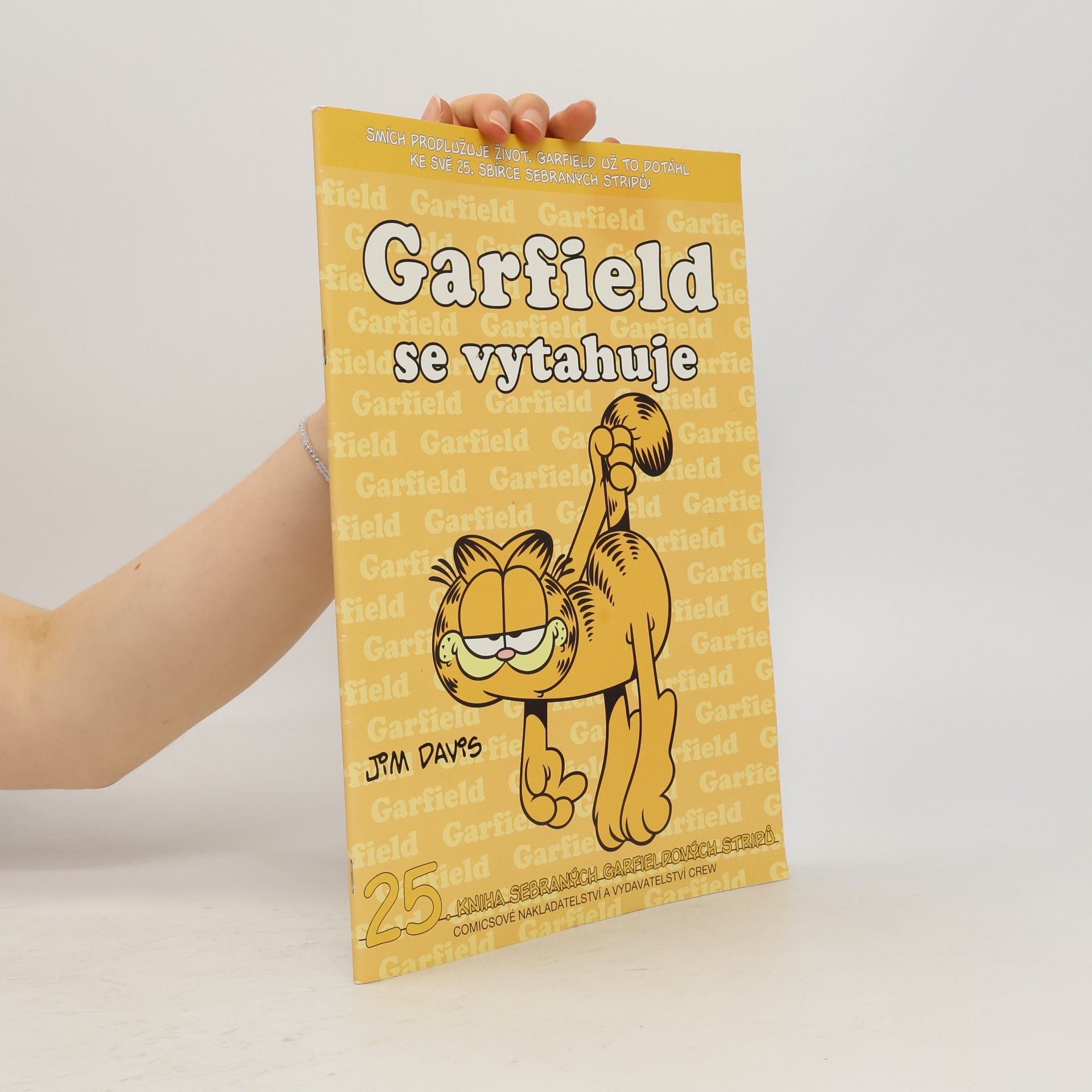 Jim Davis Garfield se vytahuje