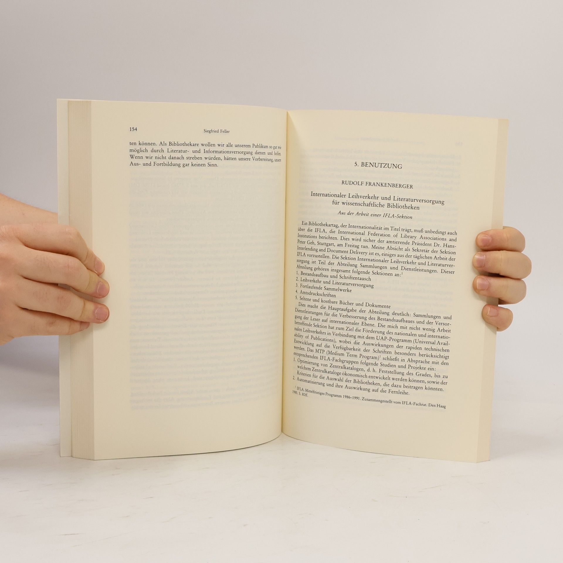 Zeitschrift für Bibliothekswesen und Bibliographie - 44: Zur Internationalität wissenschaftlicher Bibliotheken