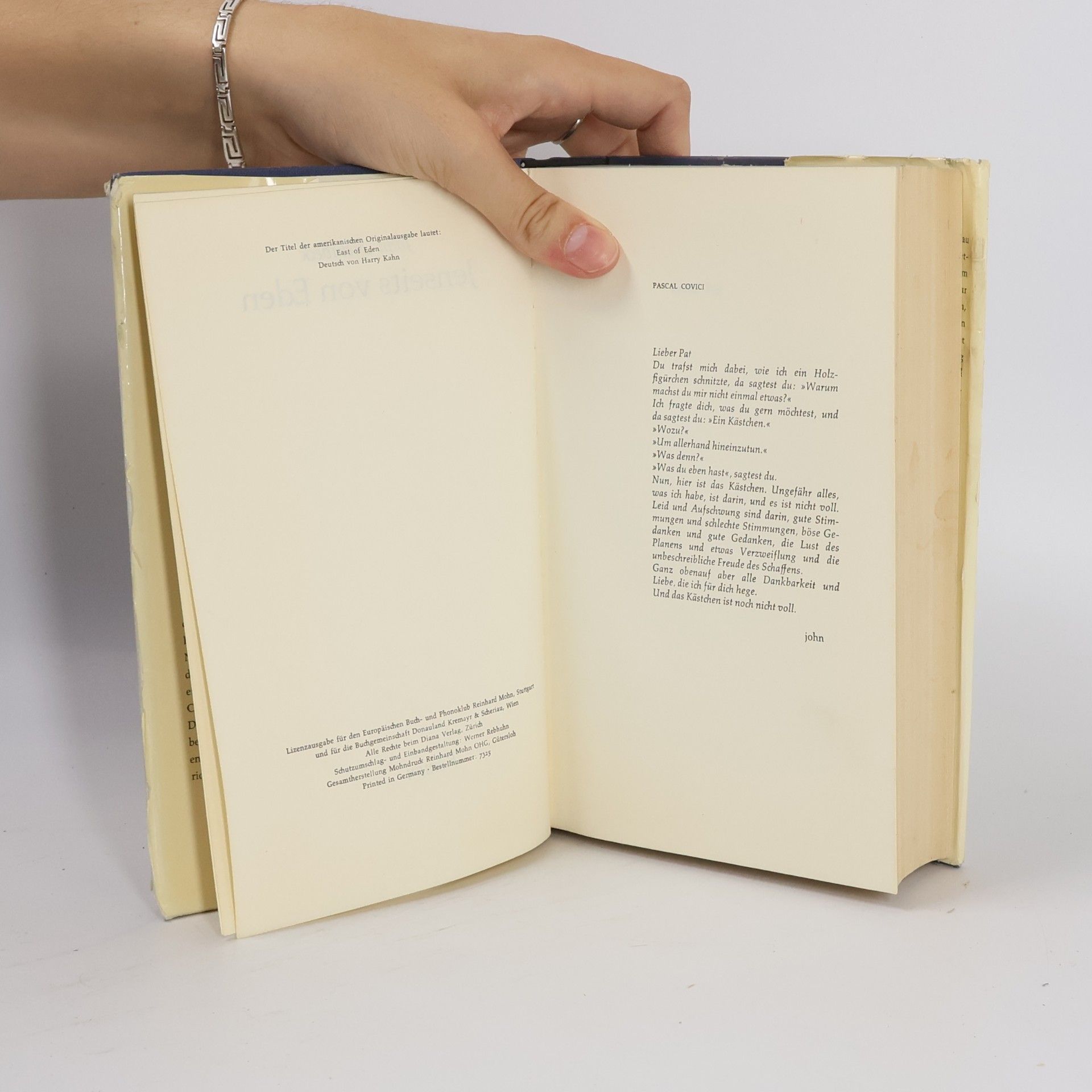 John Steinbeck Jenseits von Eden