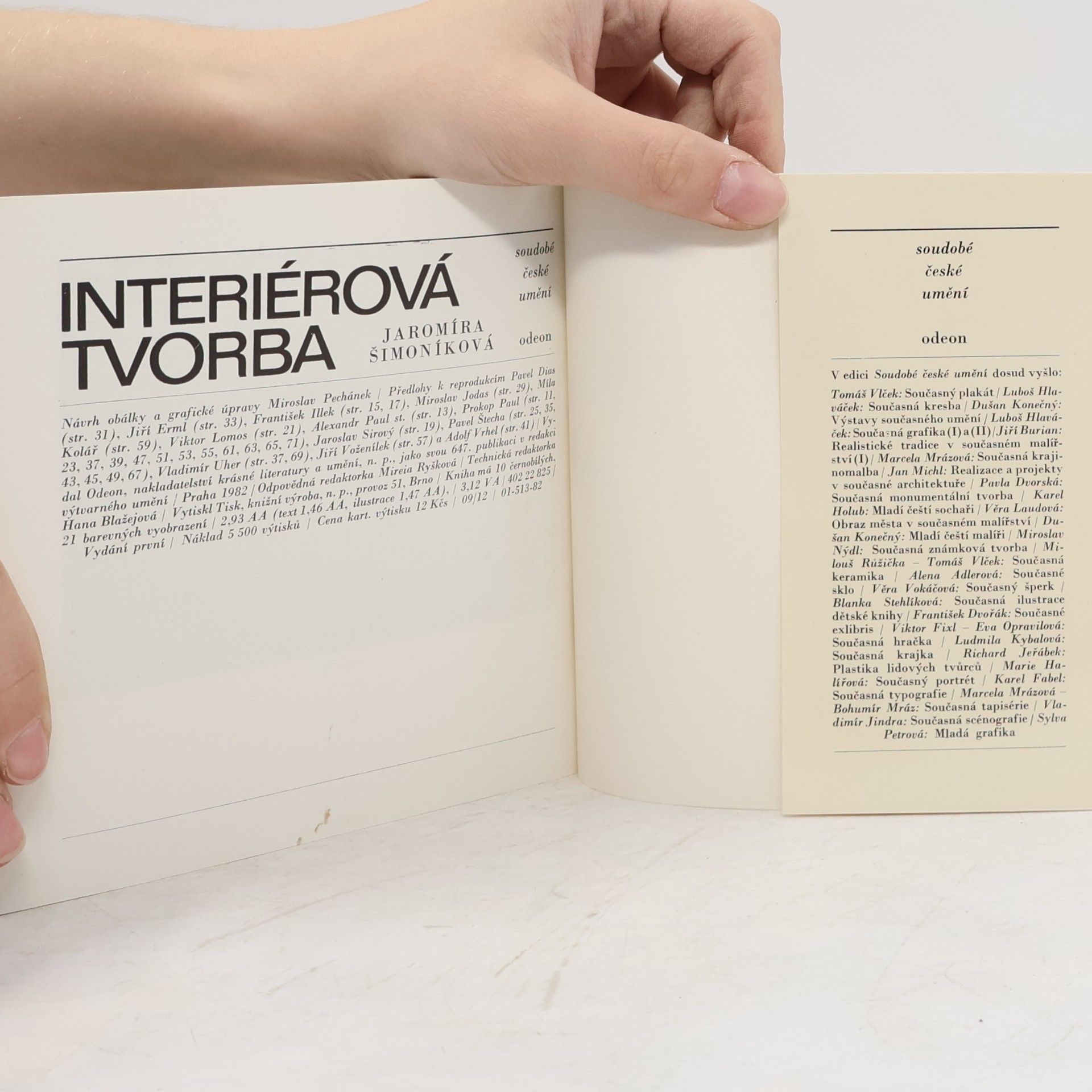 Jaromíra Šimoníková Interiérová tvorba