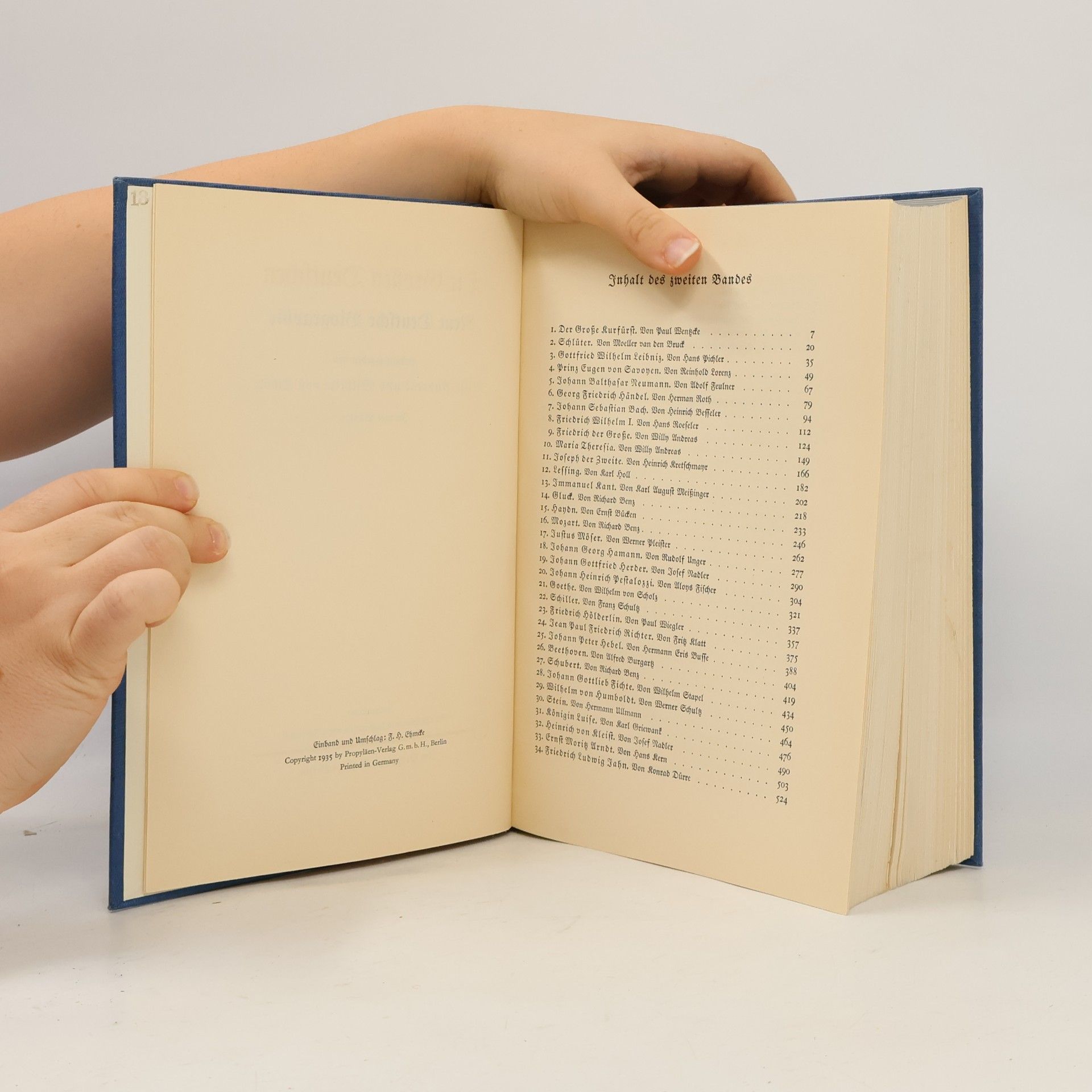Autorenkollektiv Die großen Deutschen: Deutsche Biographie. Band 2