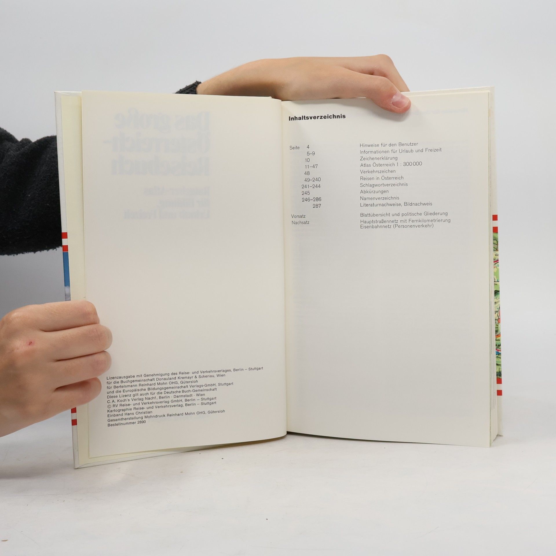 Various authors Das große Österreich-Reisebuch