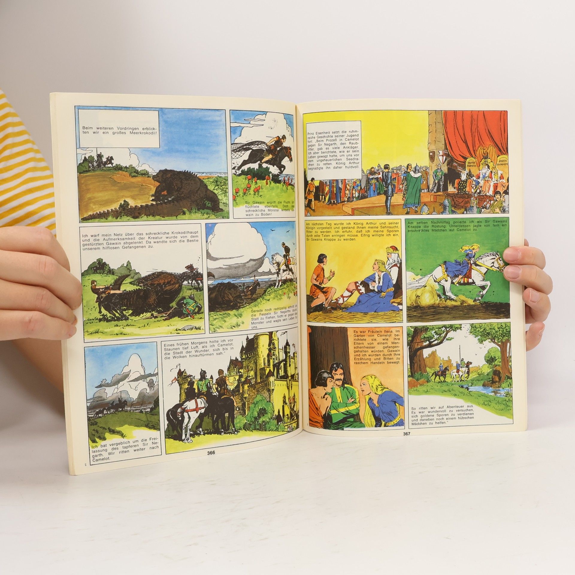 Hal Foster Prinz Eisenherz 9. Der Kampf mit dem Bullen