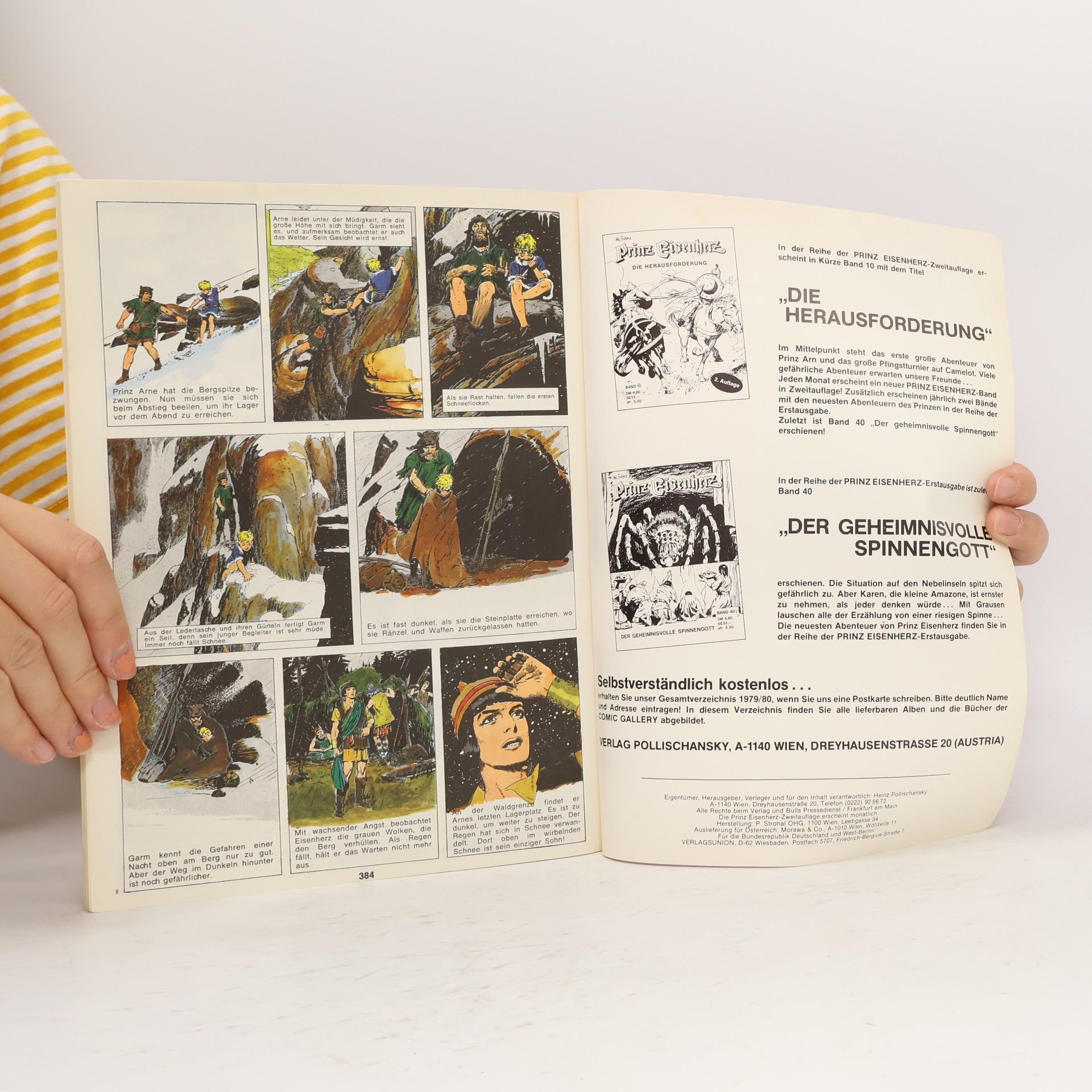 Hal Foster Prinz Eisenherz 9. Der Kampf mit dem Bullen