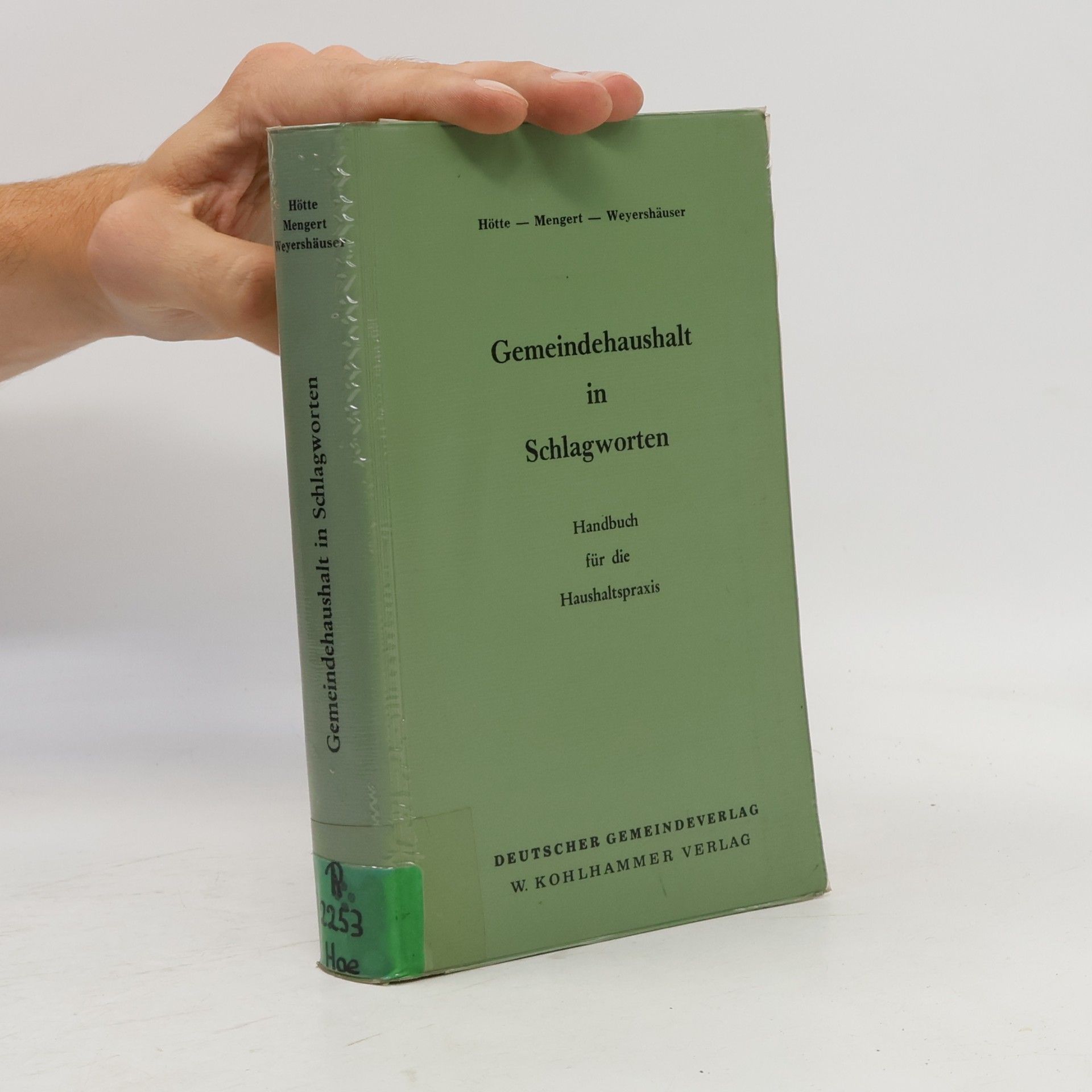 Autorenkollektiv Gemeindehaushalt in Schlagworten