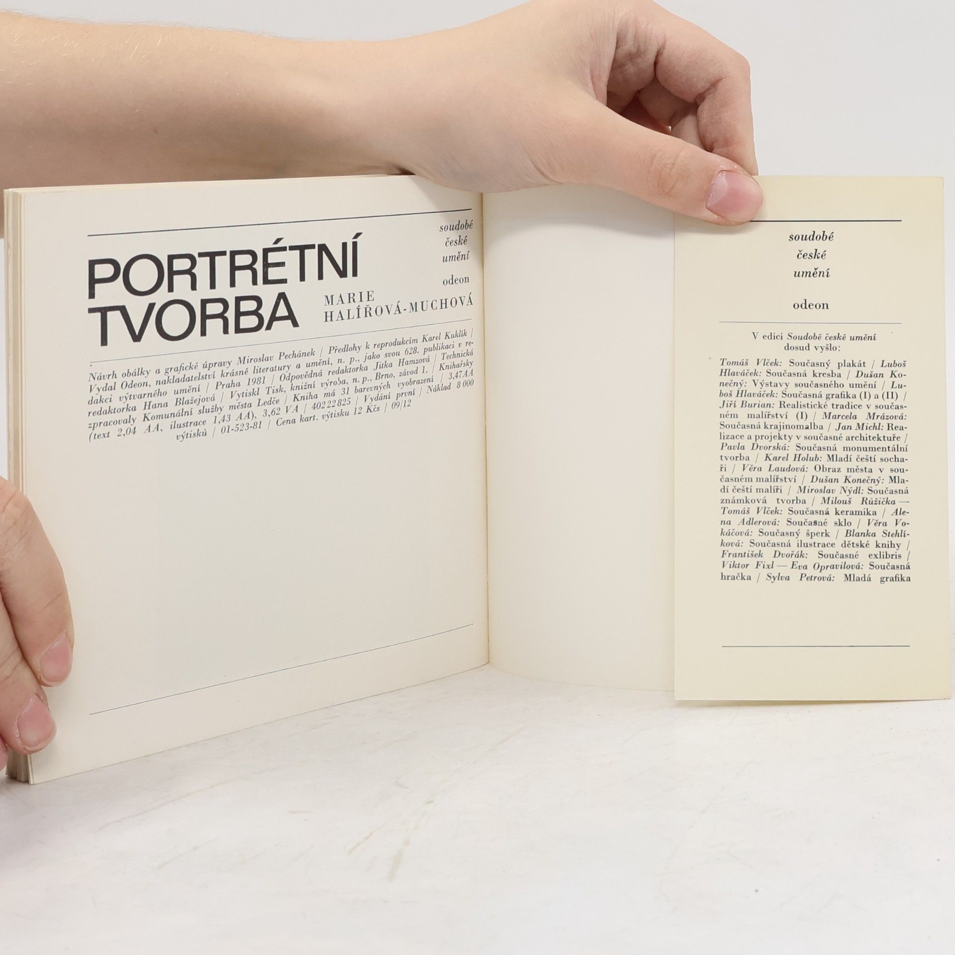 Marie Halířová Muchová Portrétní tvorba