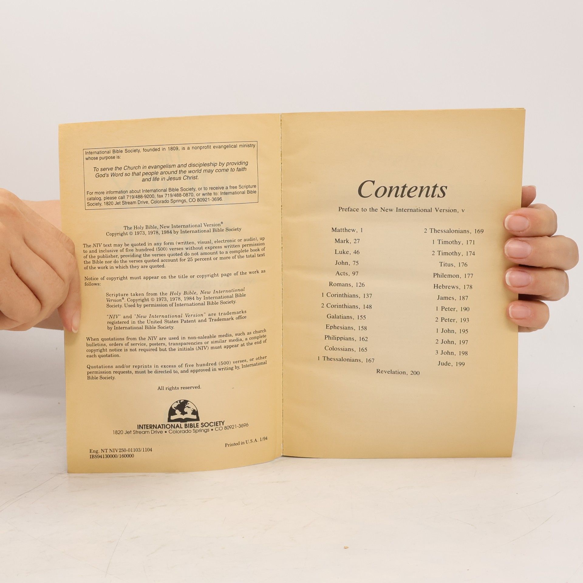 Kolektiv autorů Holy Bible. The New Testament