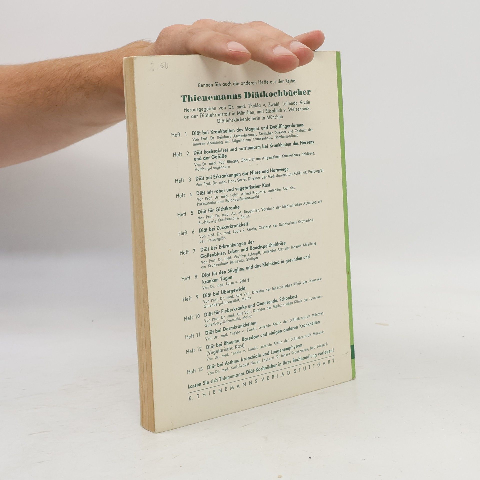 Paul Bünger Diät 2. Herzkrankheiten