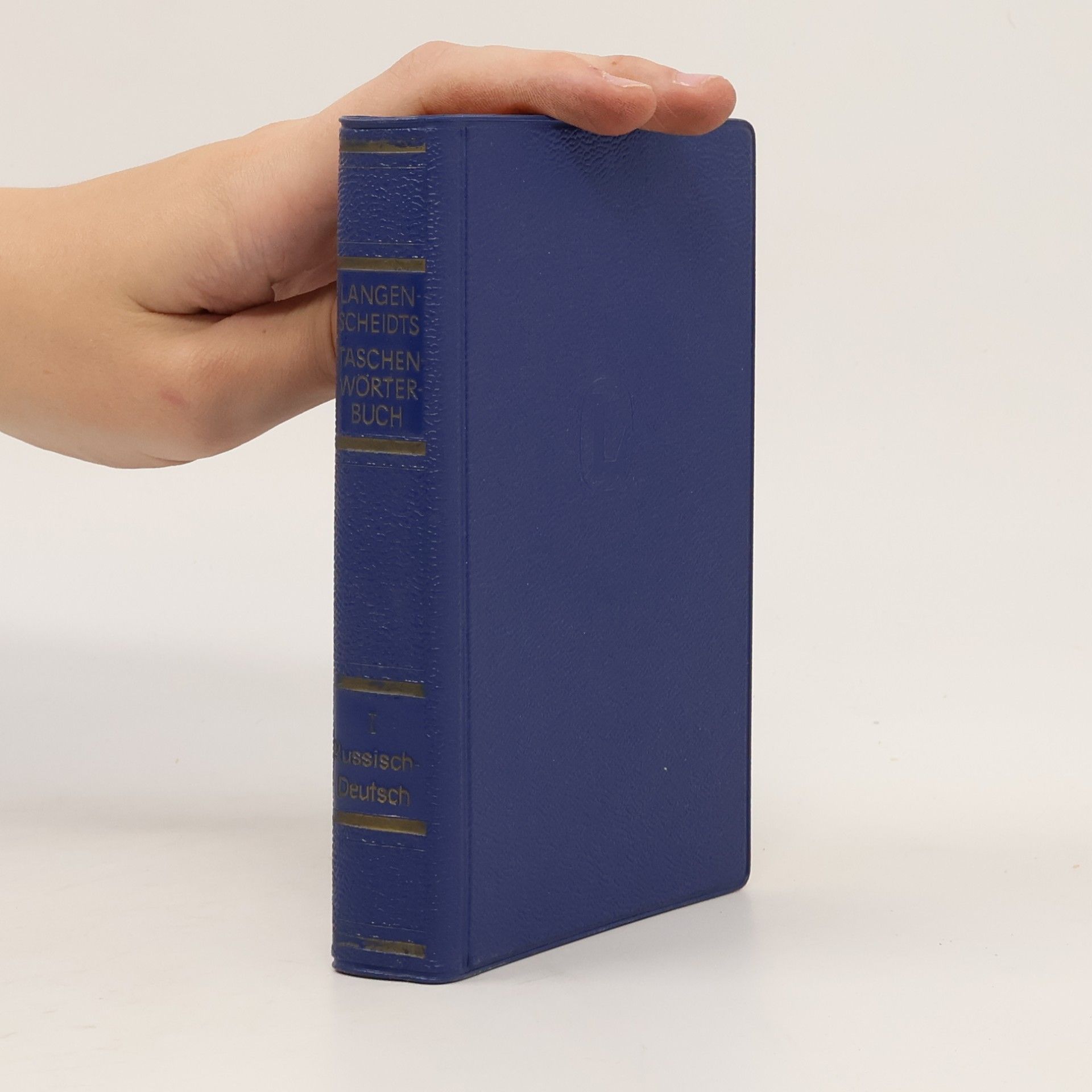 Karl Blattner Langenscheidts Taschenwörterbuch I. Russisch-Deutsch
