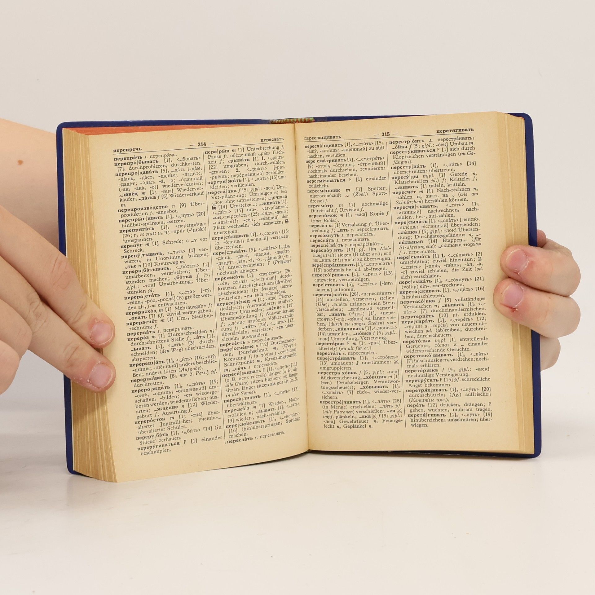 Karl Blattner Langenscheidts Taschenwörterbuch I. Russisch-Deutsch