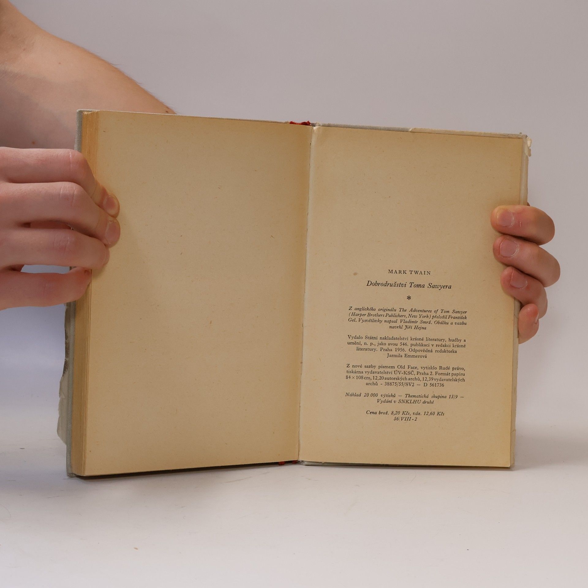 Mark Twain Dobrodružství Toma Sawyera
