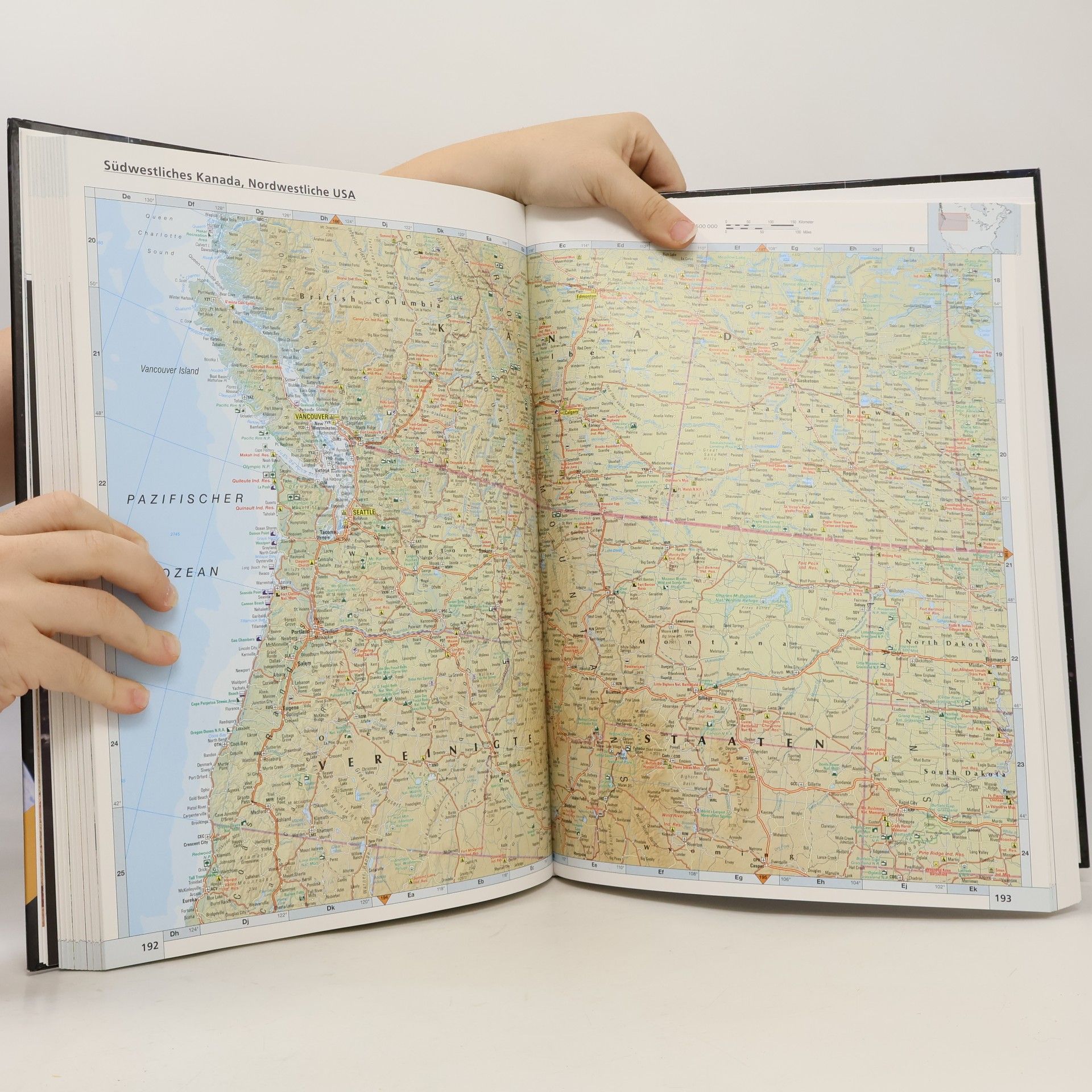 Neuer grosser Atlas der Welt