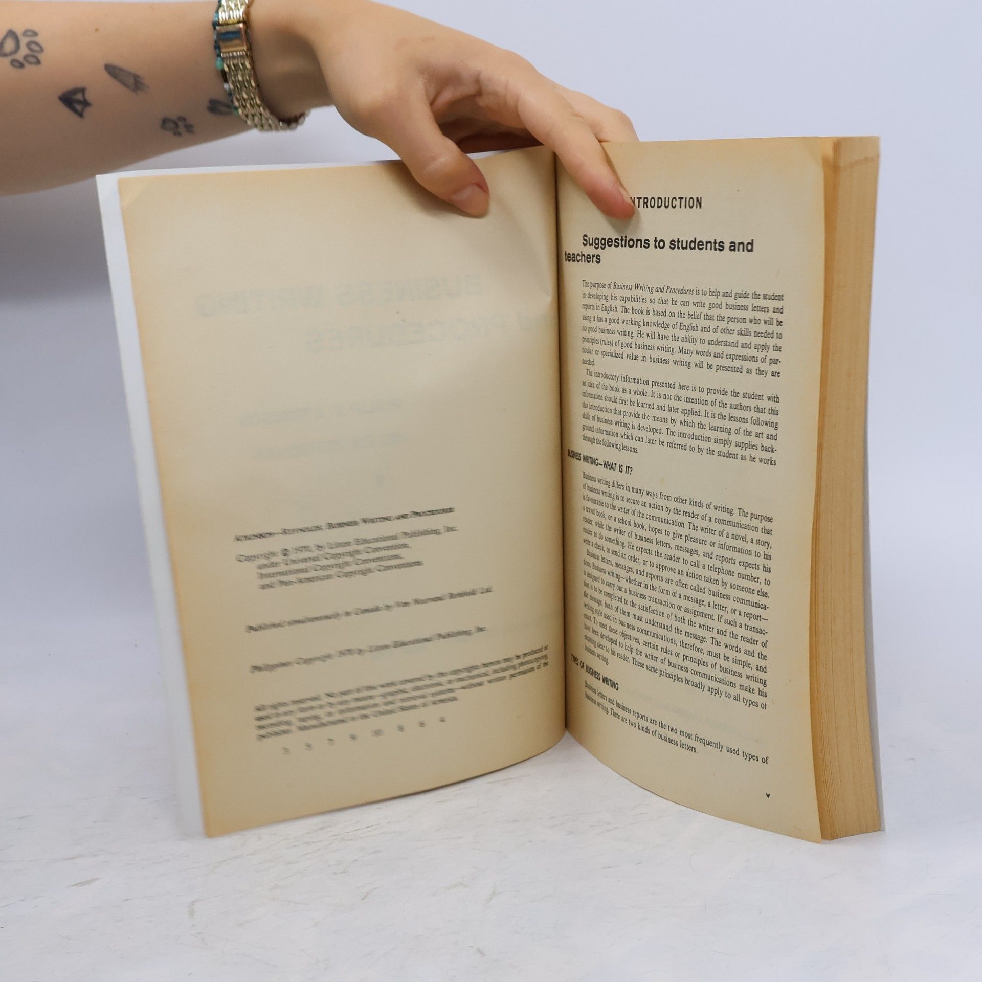 Philip E. Atkinson Business Writing and Procedures