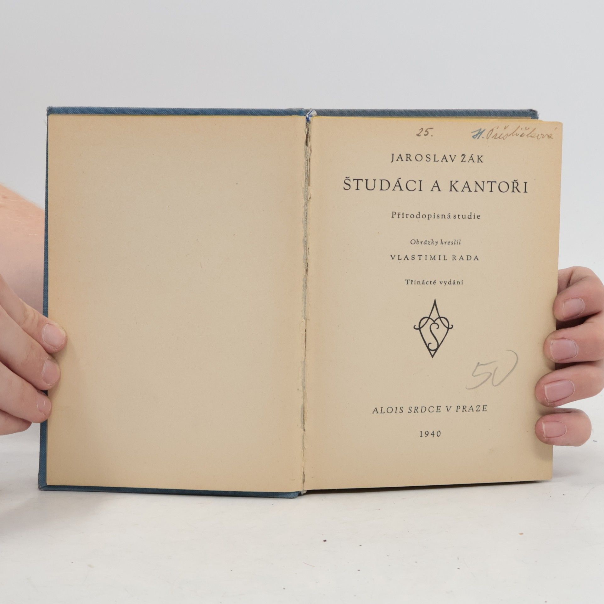 Jaroslav Žák Študáci a kantoři