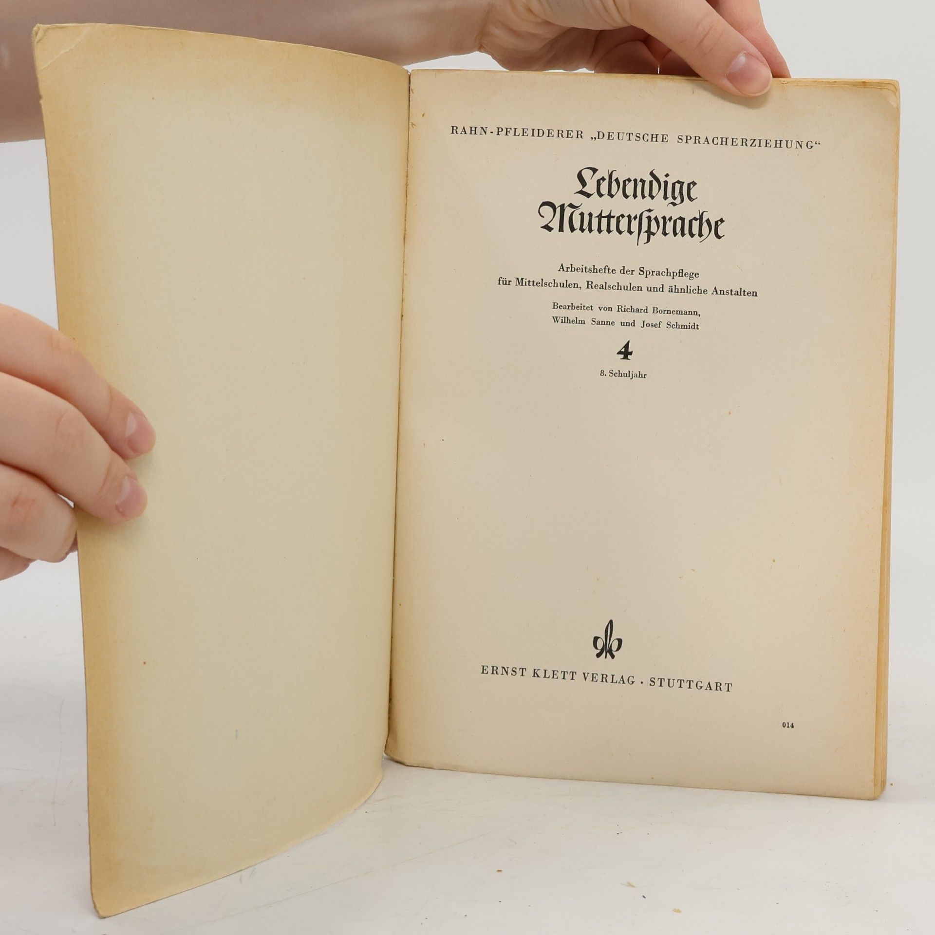 Richard Bornemann Lebendige Muttersprache 4