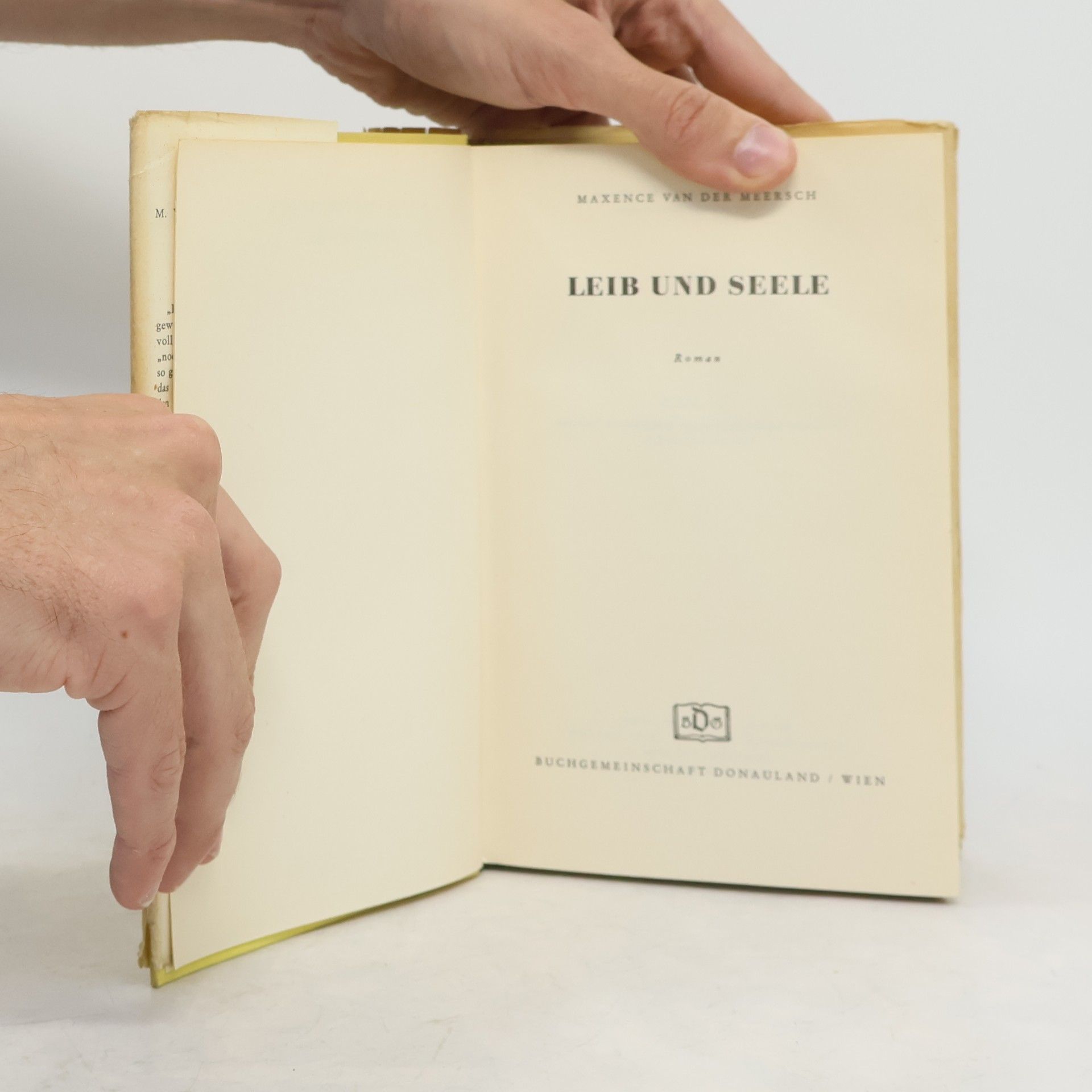 Maxence Van der Meersch Leib und Seele