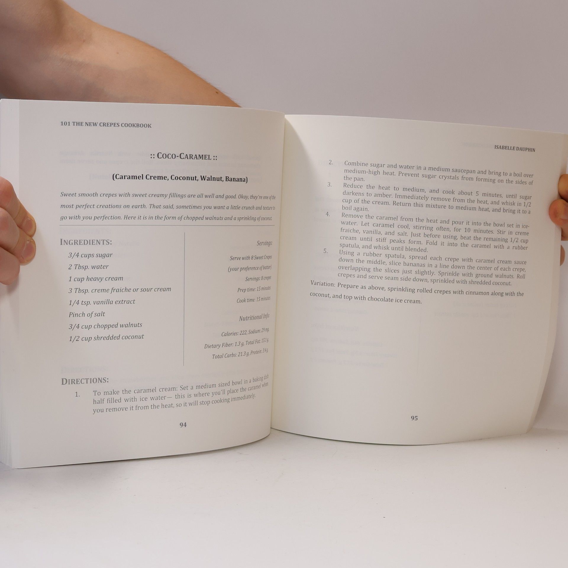 Isabelle Dauphin The New Crepes Cookbook