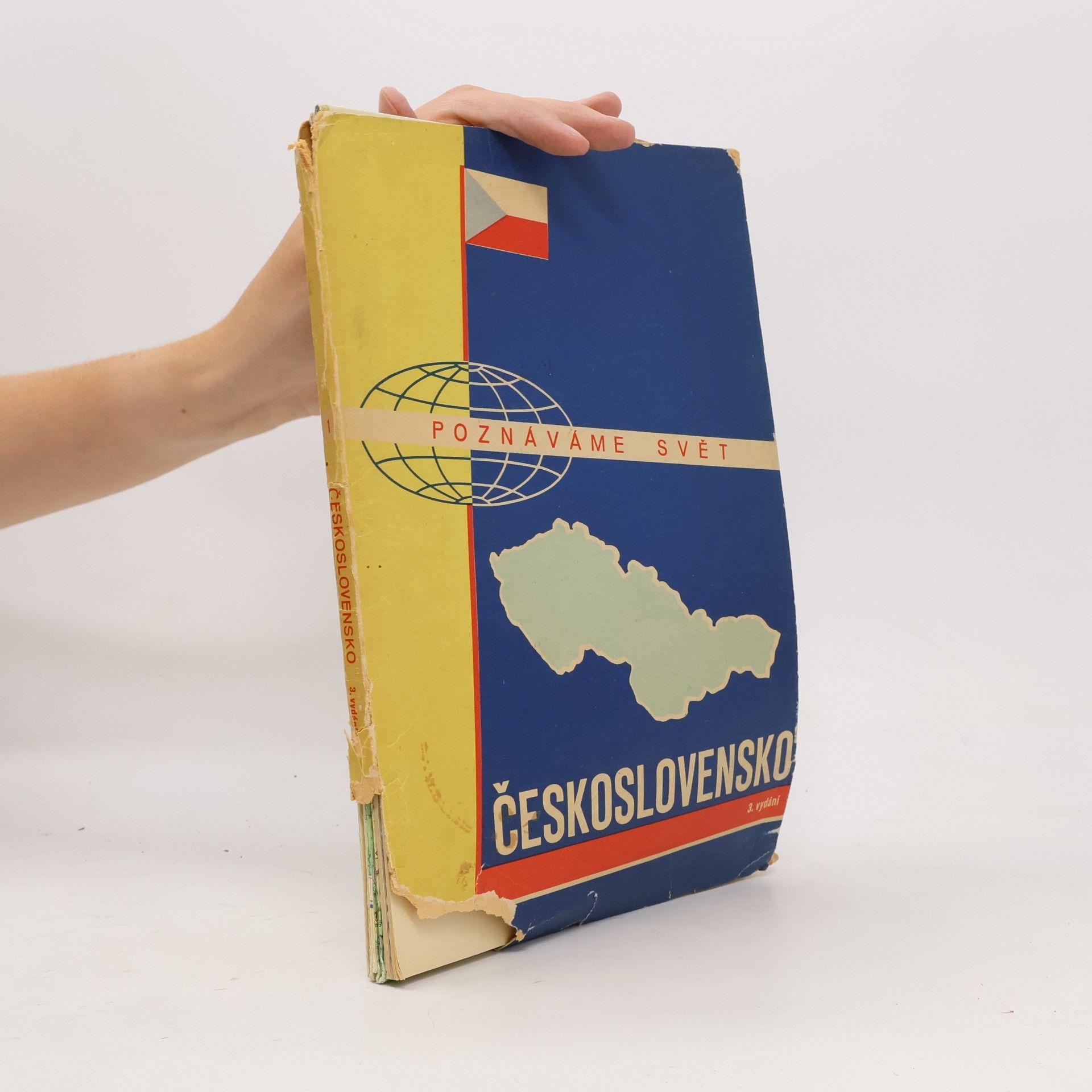 Kolektiv autorů Československo. Soubor map. Poznáváme svět