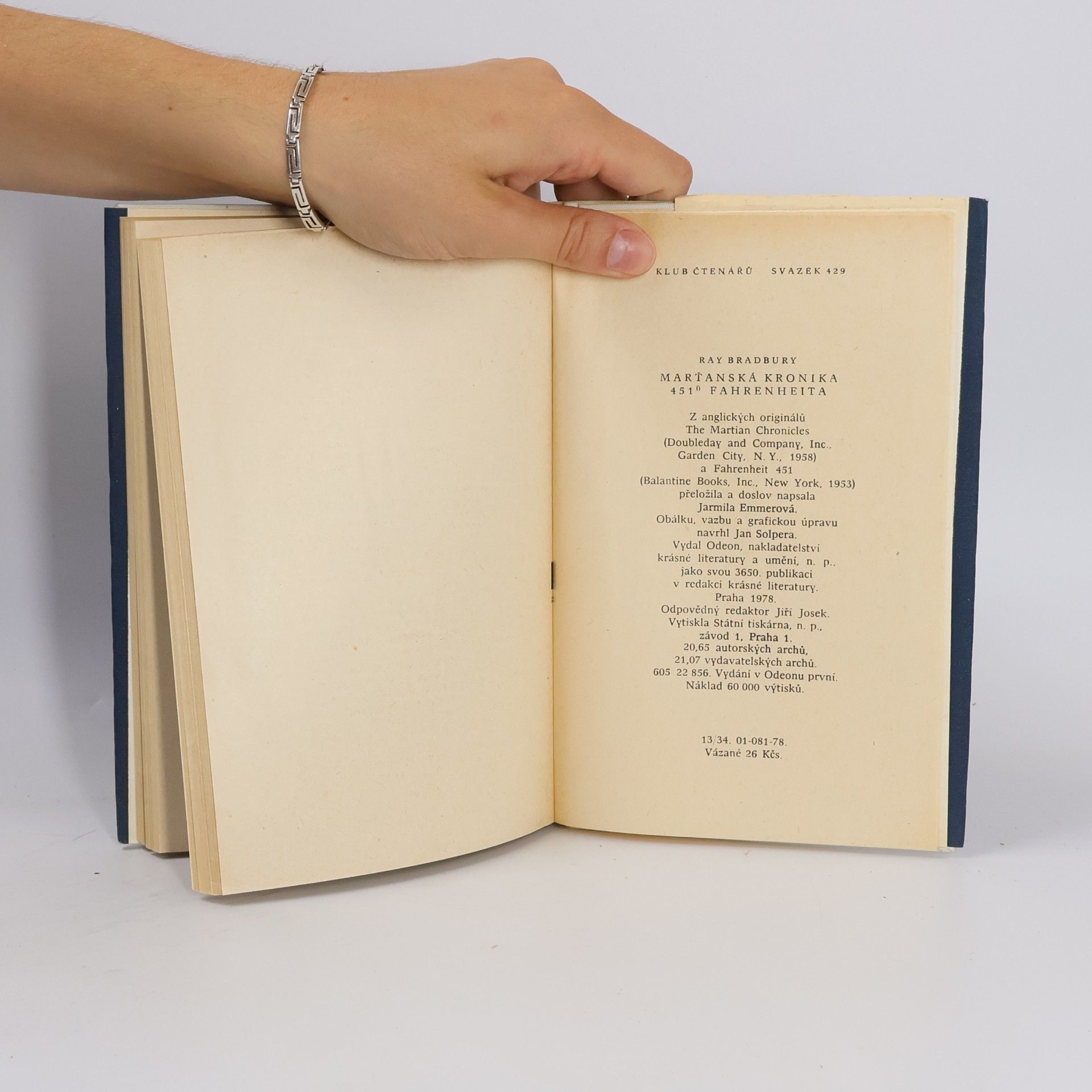 Ray Bradbury Marťanská kronika. 451° Fahrenheita