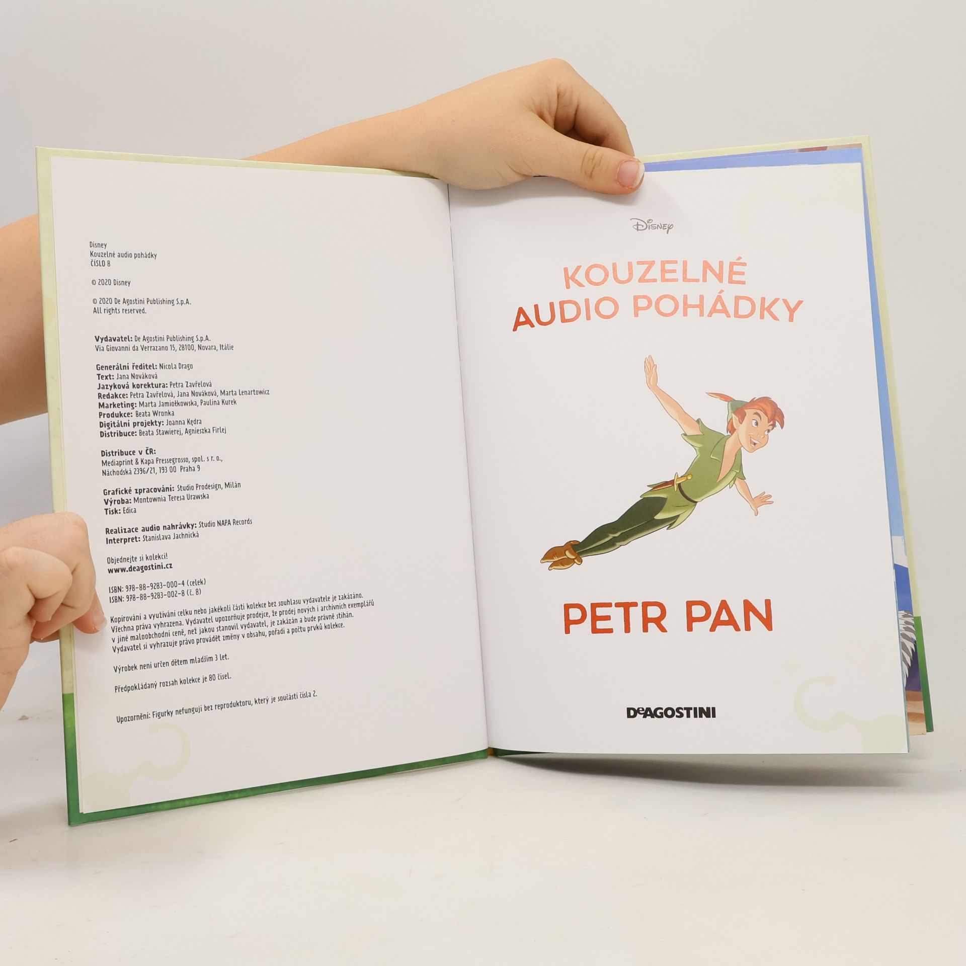 Kolektiv autorů Kouzelné audio pohádky 8. Petr Pan