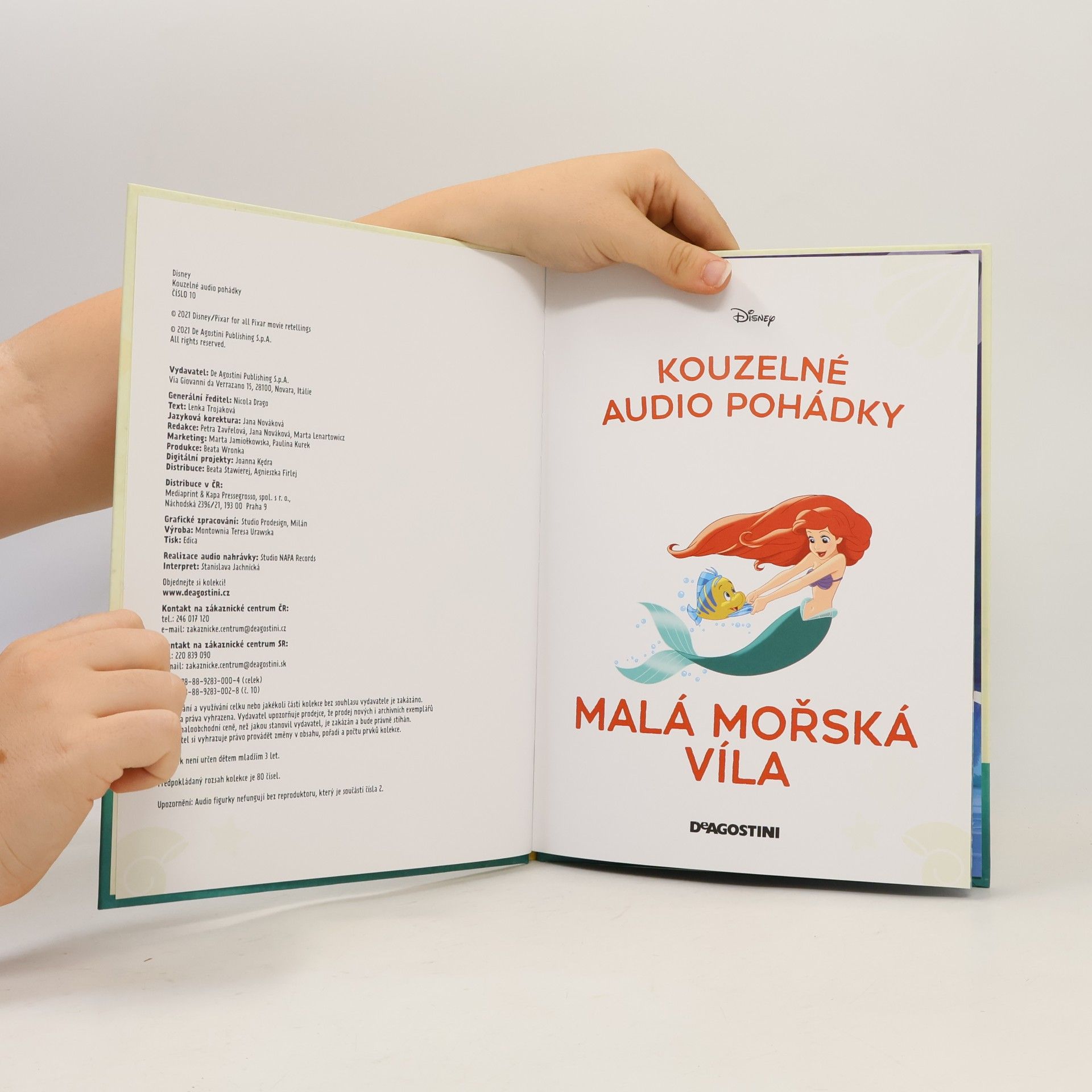 Autores varios Kouzelné audio pohádky 10. Malá mořská víla