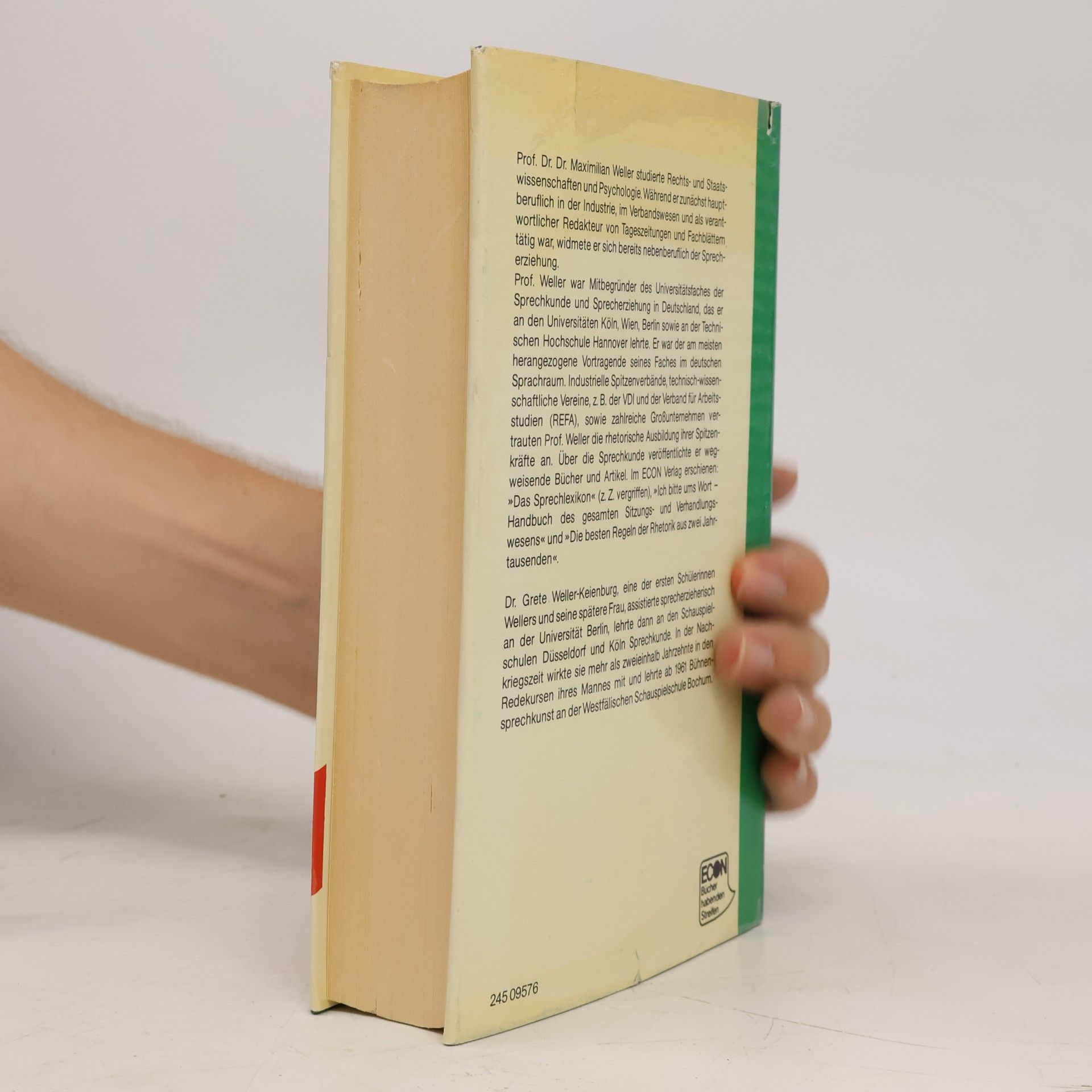 Maximilian Weller Das Buch der Redekunst