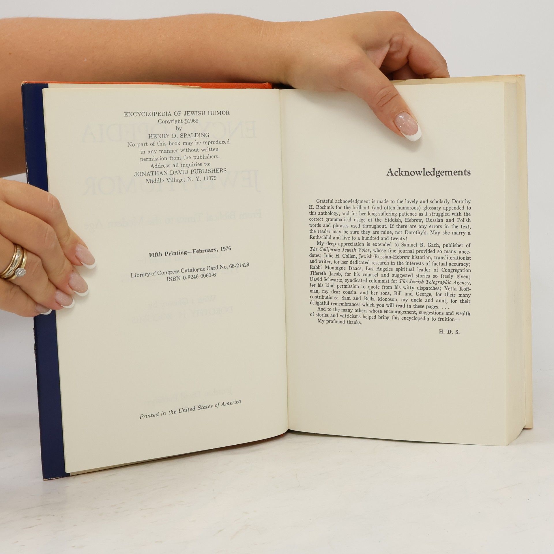 Henry D. Spalding Encyclopedia of Jewish Humor