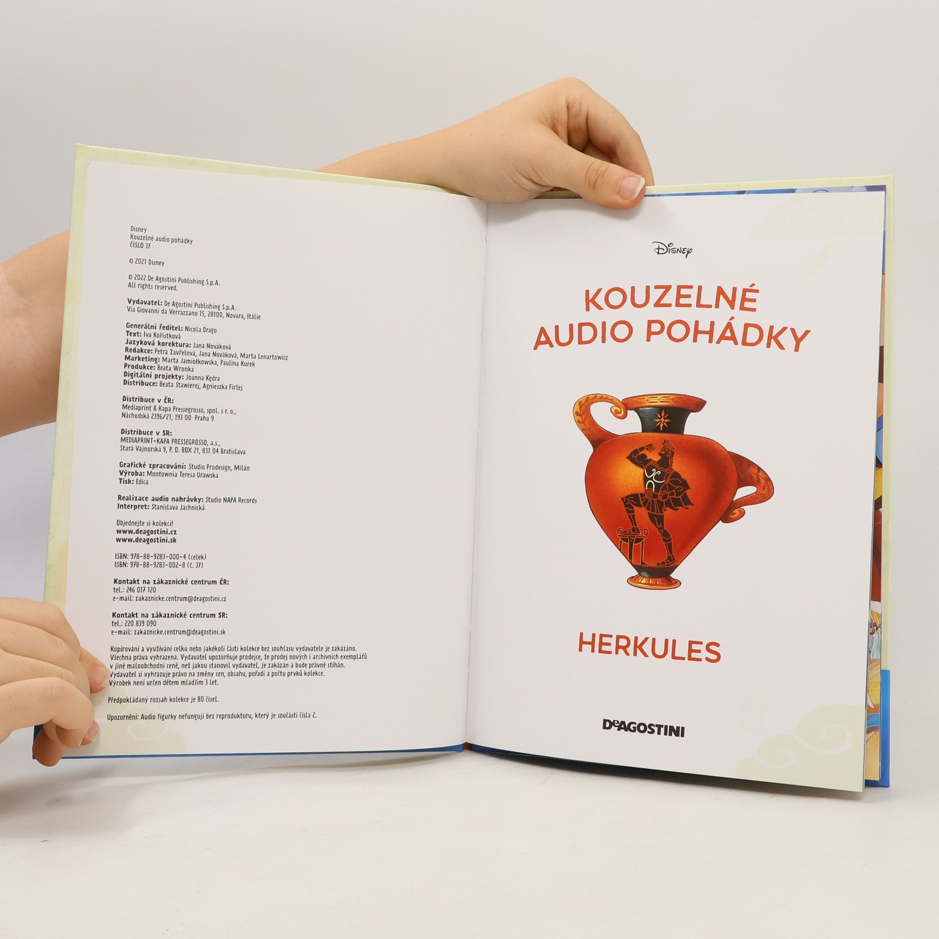 Various authors Kouzelné audio pohádky 37. Herkules