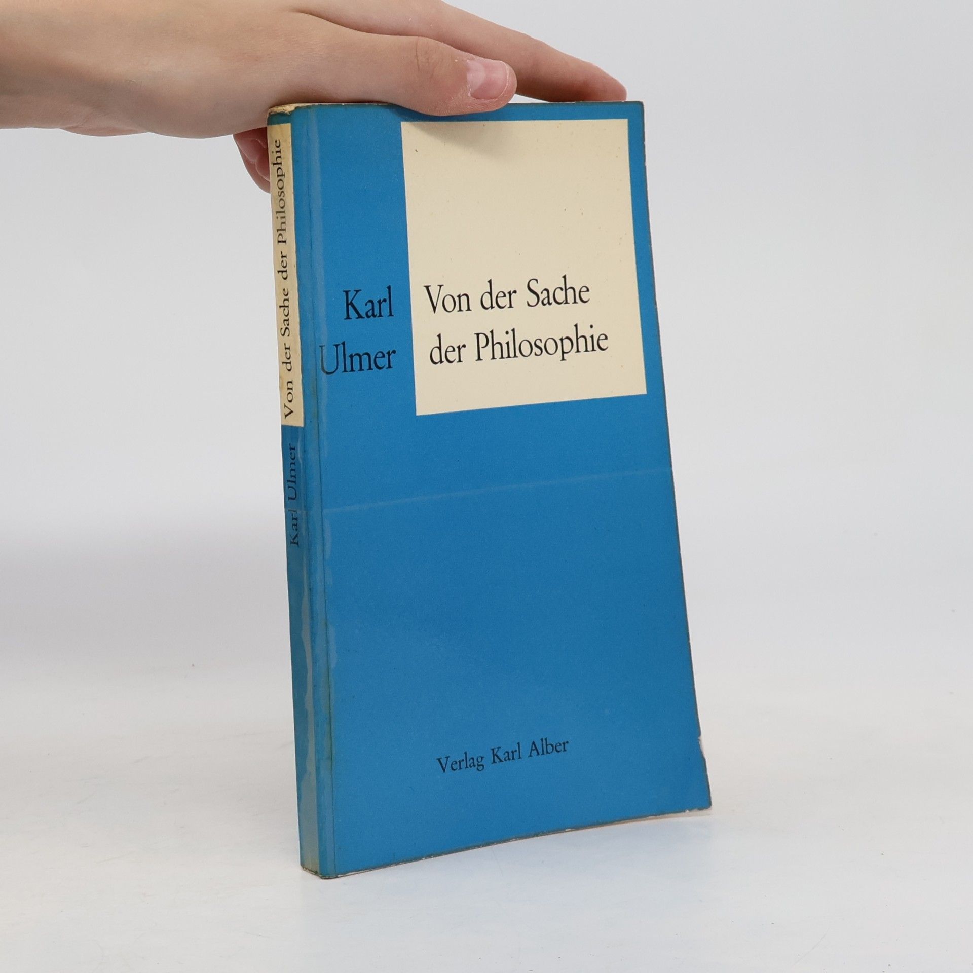 Von der Sache der Philosophie
