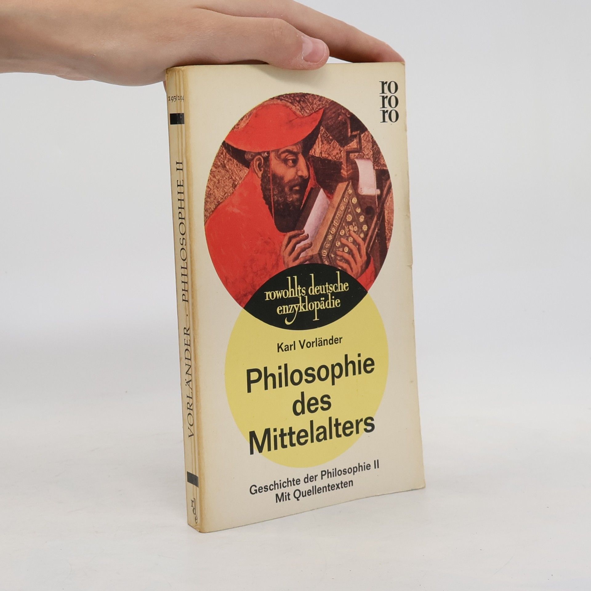 Karl Vorländer Philosophie des Mittelalters