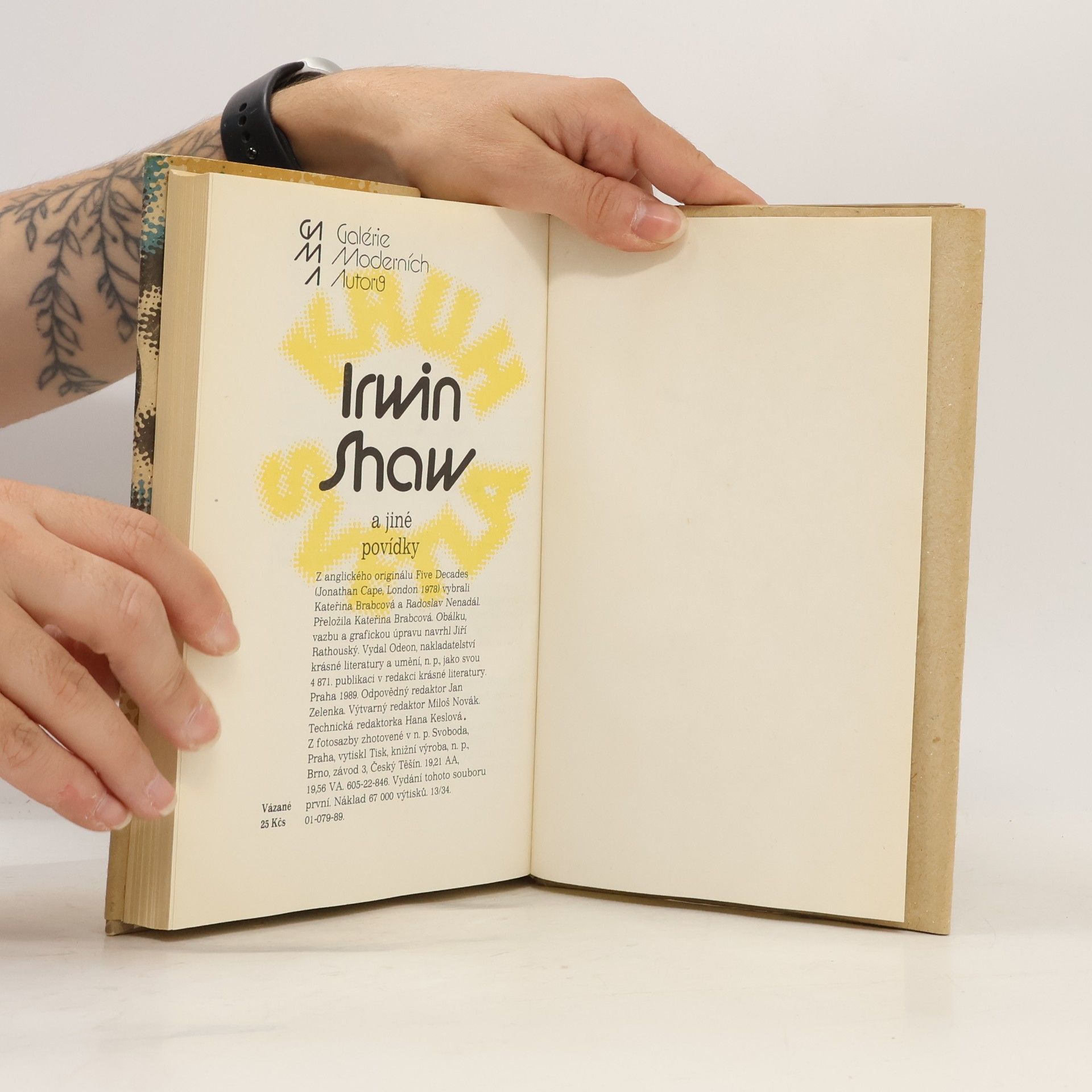 Irwin Shaw Kruh světla a jiné povídky