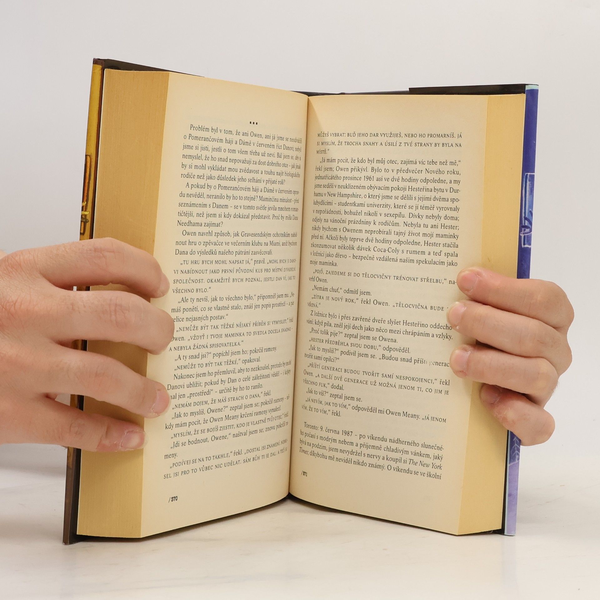John Irving Modlitba za Owena Meanyho