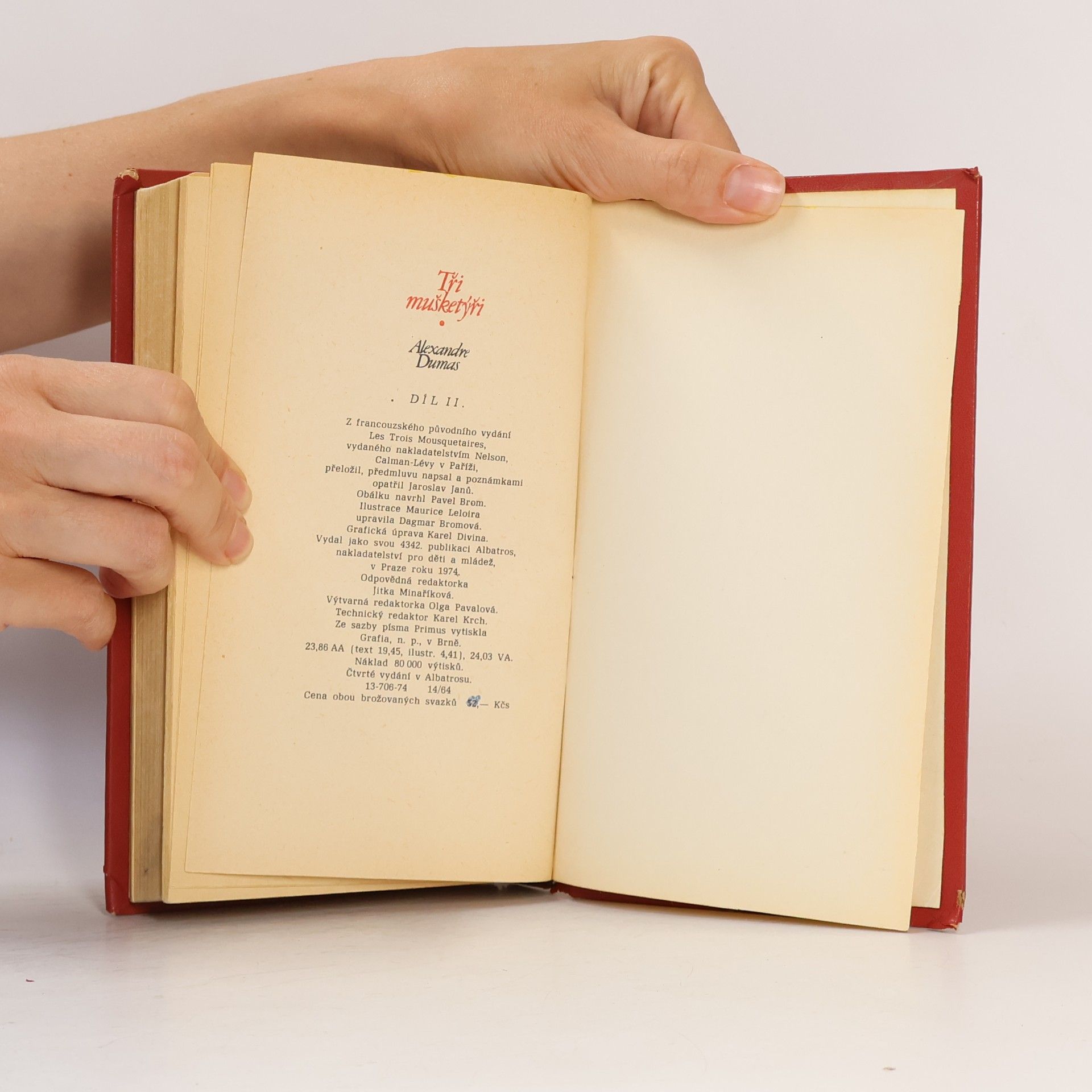 Alexandre Dumas starší Tři mušketýři II.